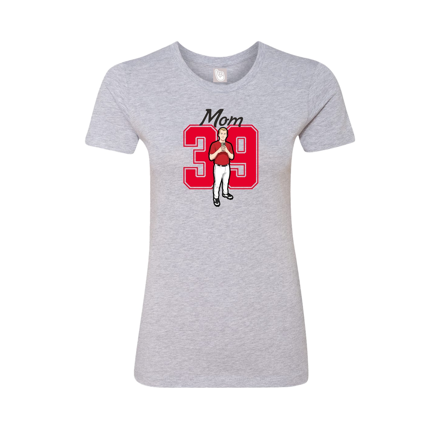 Womens Tee — Mothers Day Shirsey in Grey