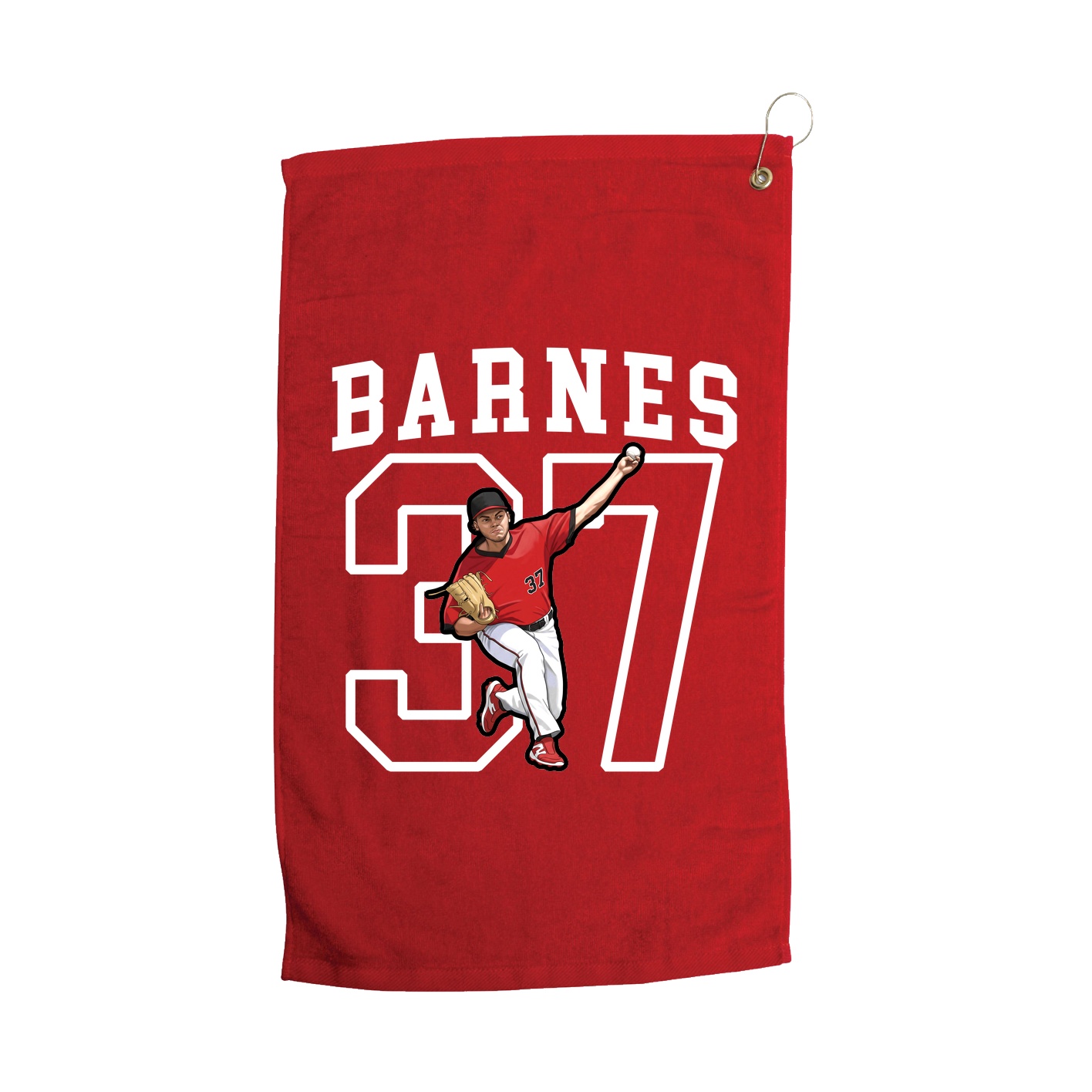 Golf Towel — Shirsey in Red