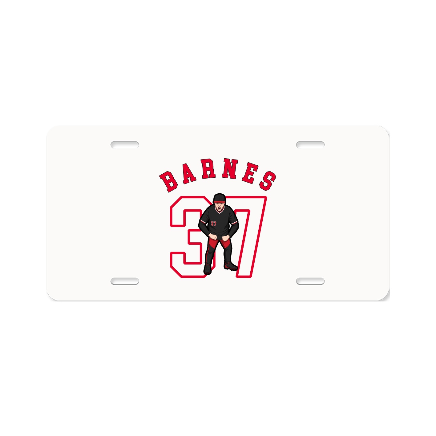 License Plate — Shirsey Arch in Classic