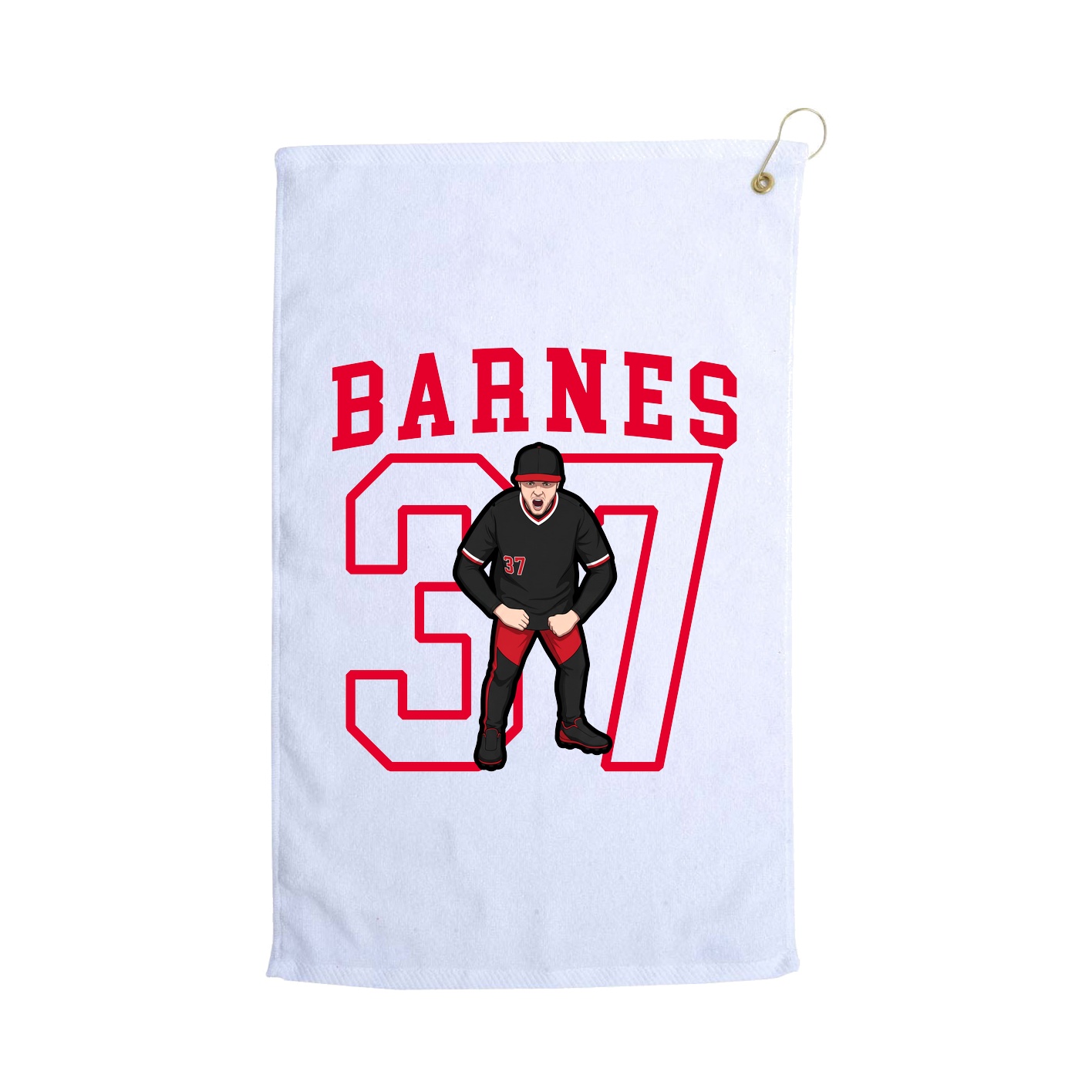 Golf Towel — Shirsey in White