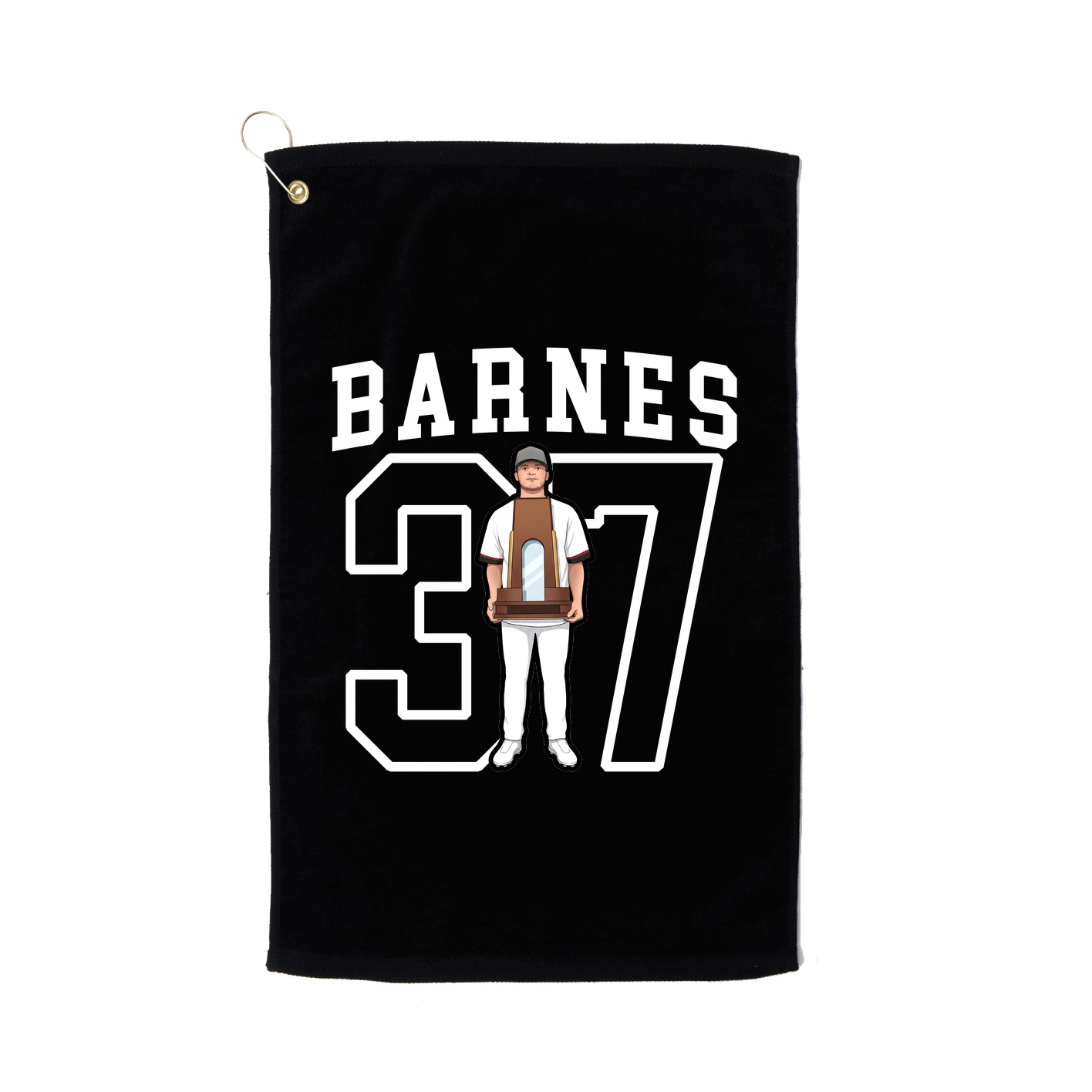 Golf Towel — Shirsey in Black