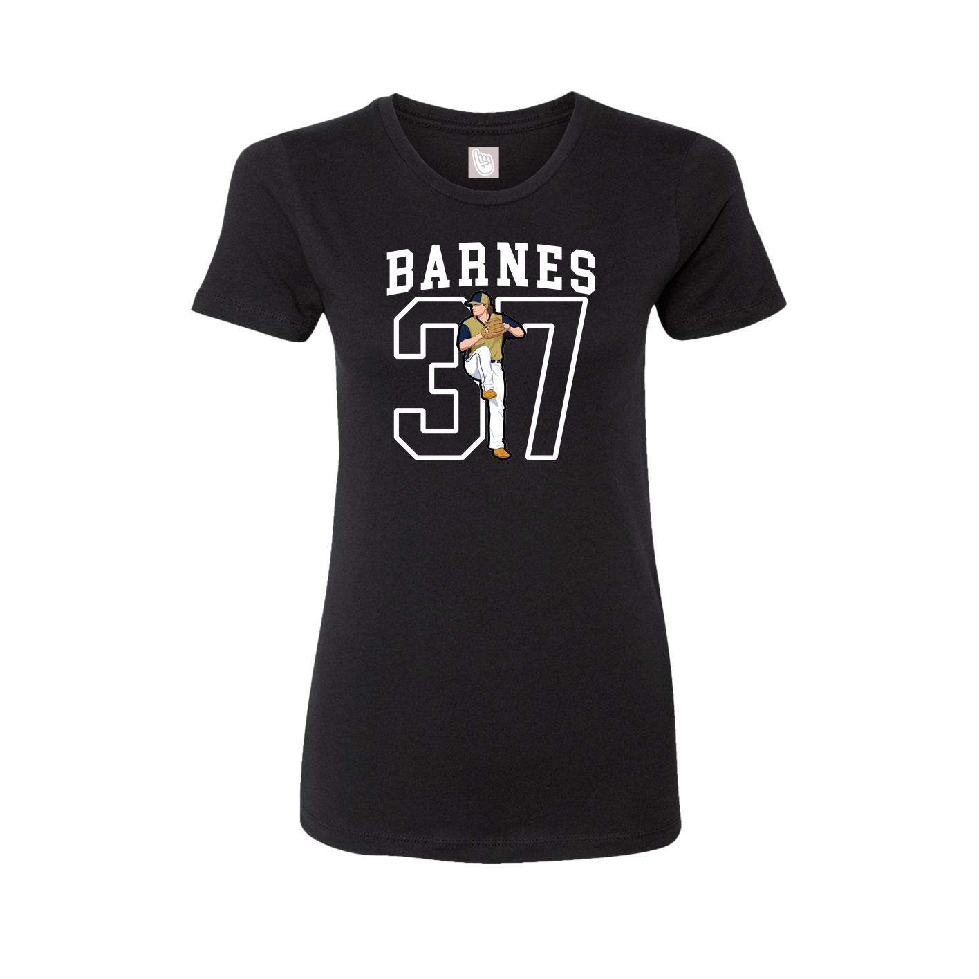 Fitted Women's Tee — Shirsey in Black