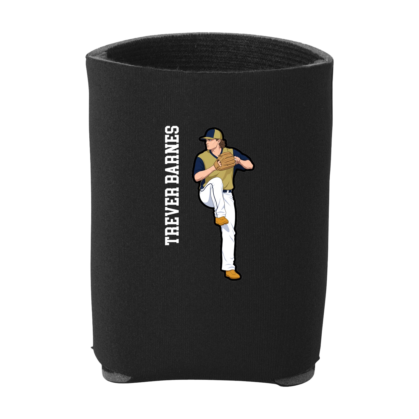 Can Holder — Name Vertical in Black