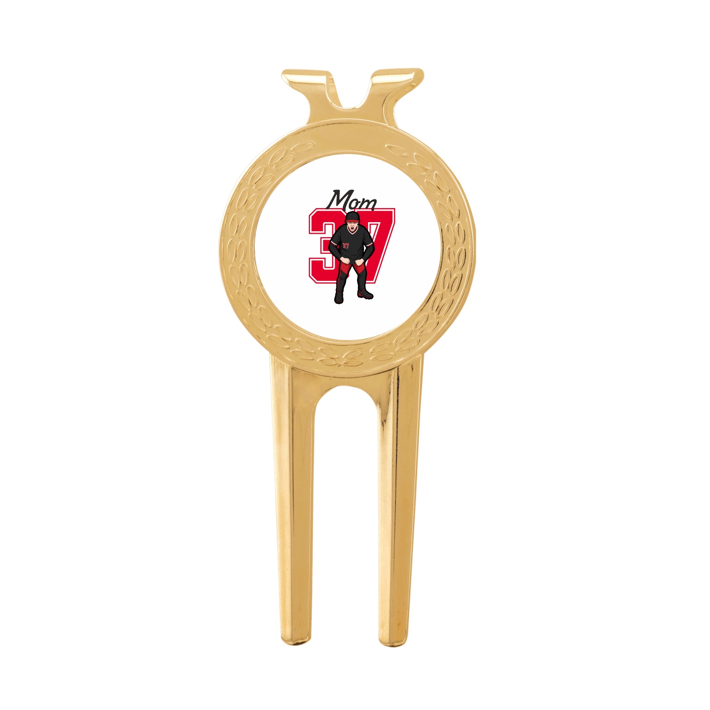 Divot Tool with Ball Marker — Mothers Day Shirsey in Classic