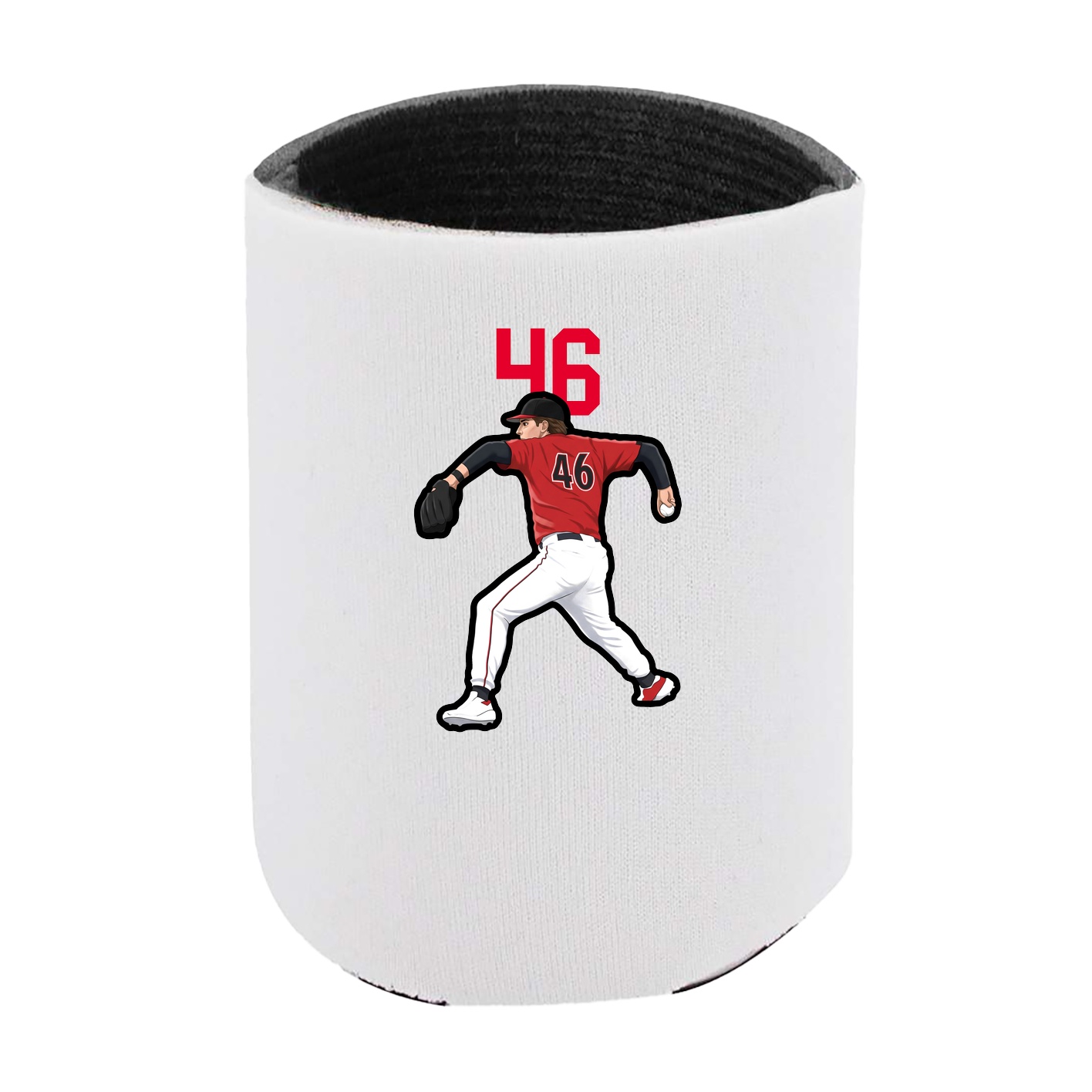 Can Holder — Number Top in White