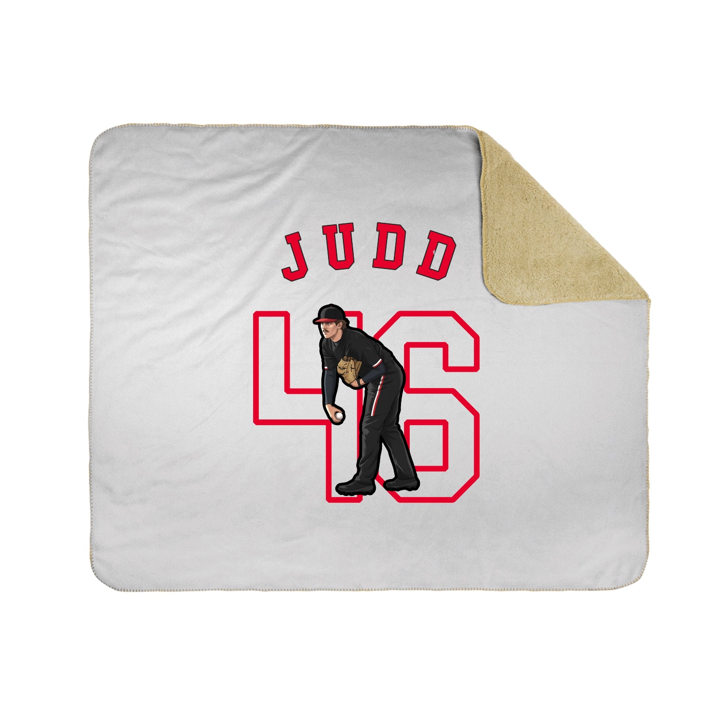 Throw Blanket — Shirsey Arch in White