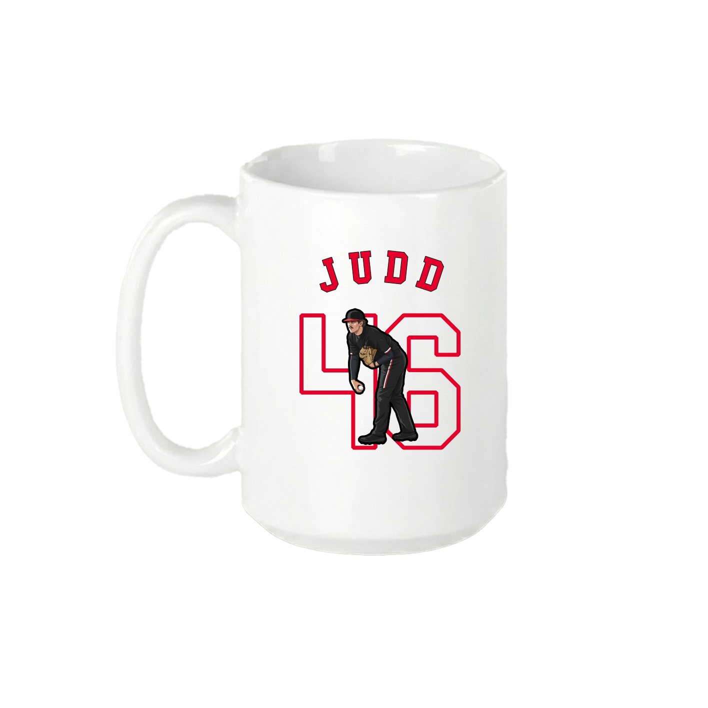 15oz Coffee Mug — Shirsey Arch in White
