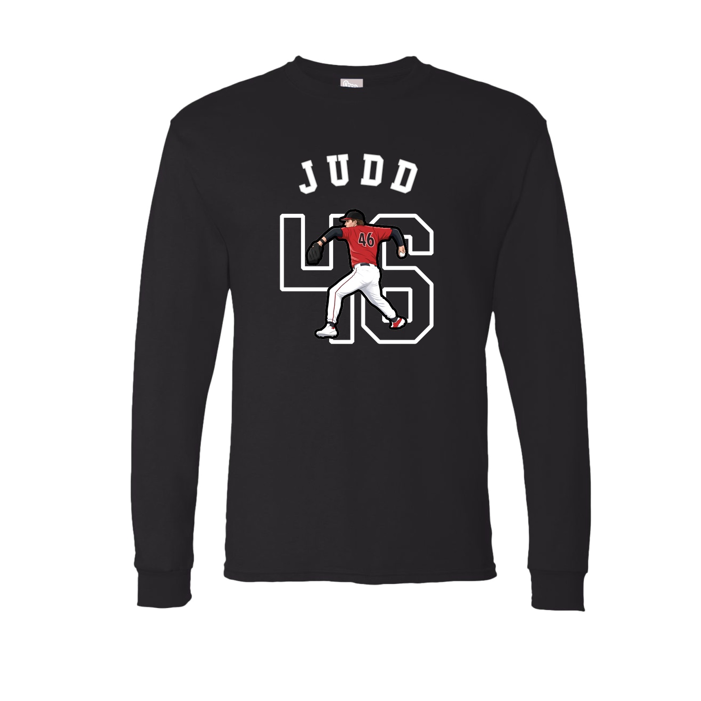 Long Sleeve Tee — Shirsey Arch in Black