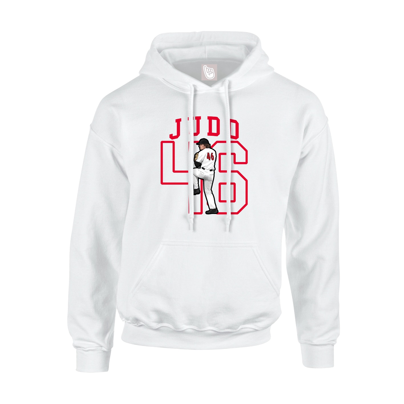 Youth Hoodie — Shirsey in White
