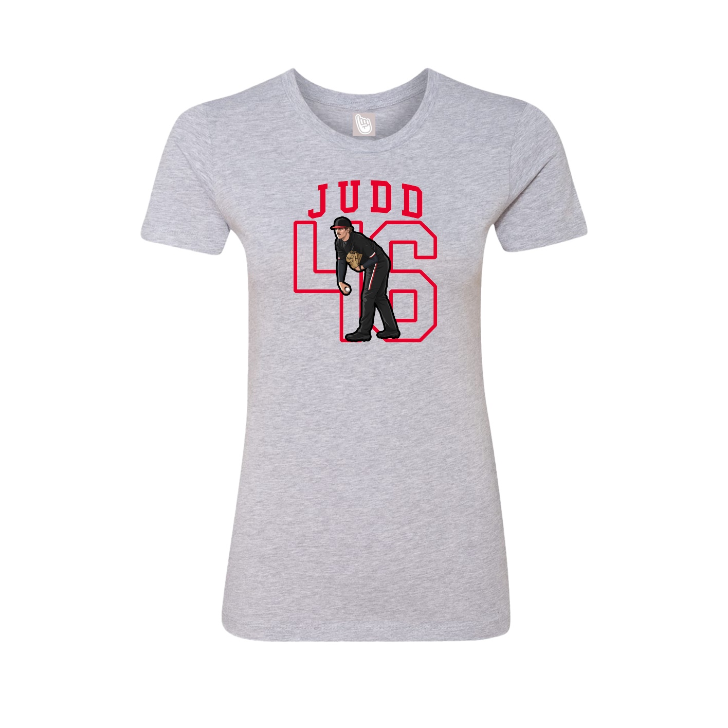 Fitted Women's Tee — Shirsey in Grey