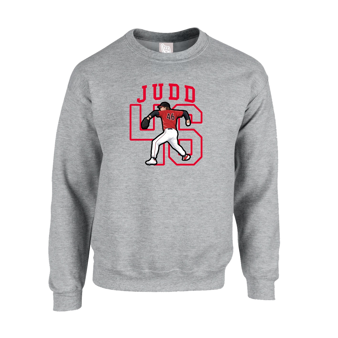 Fleece Crew — Shirsey in Grey