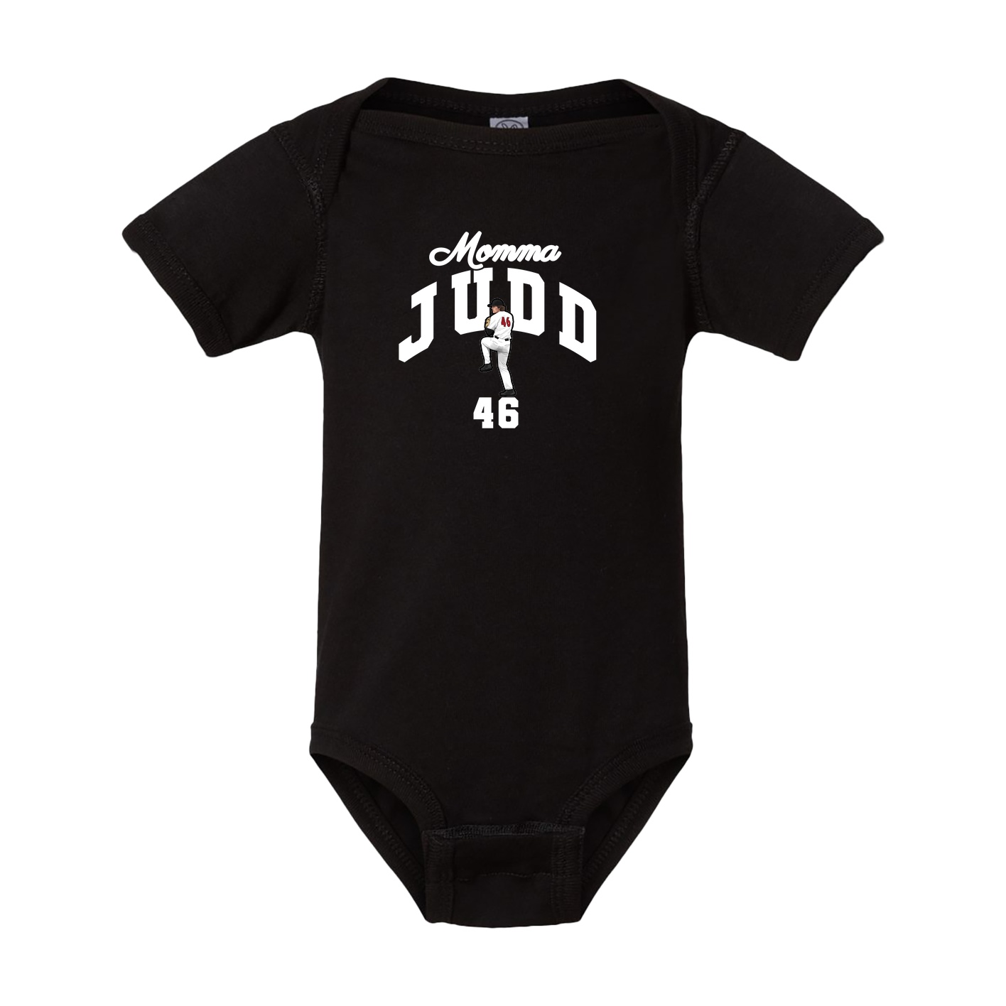Baby Onesie — Mothers Day Arch in Black
