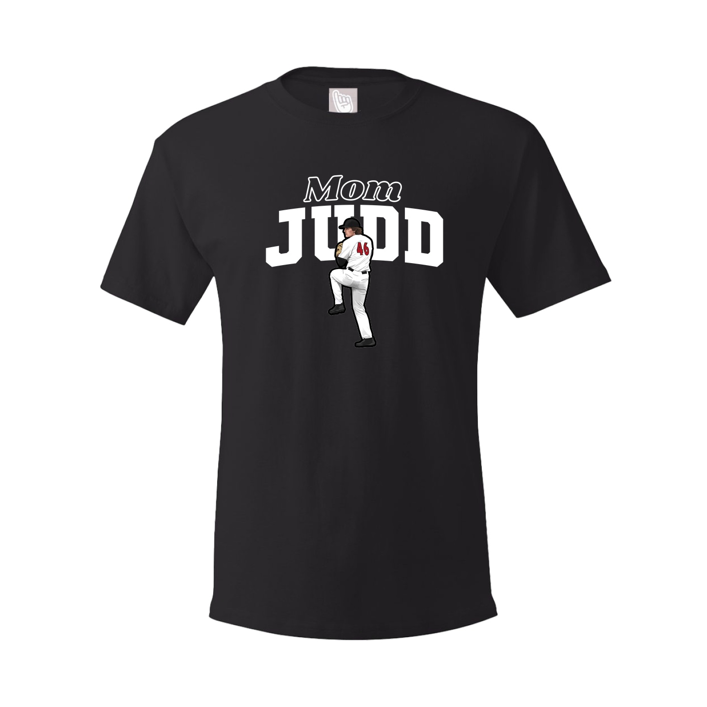 Youth Tee — Mothers Day Block in Black