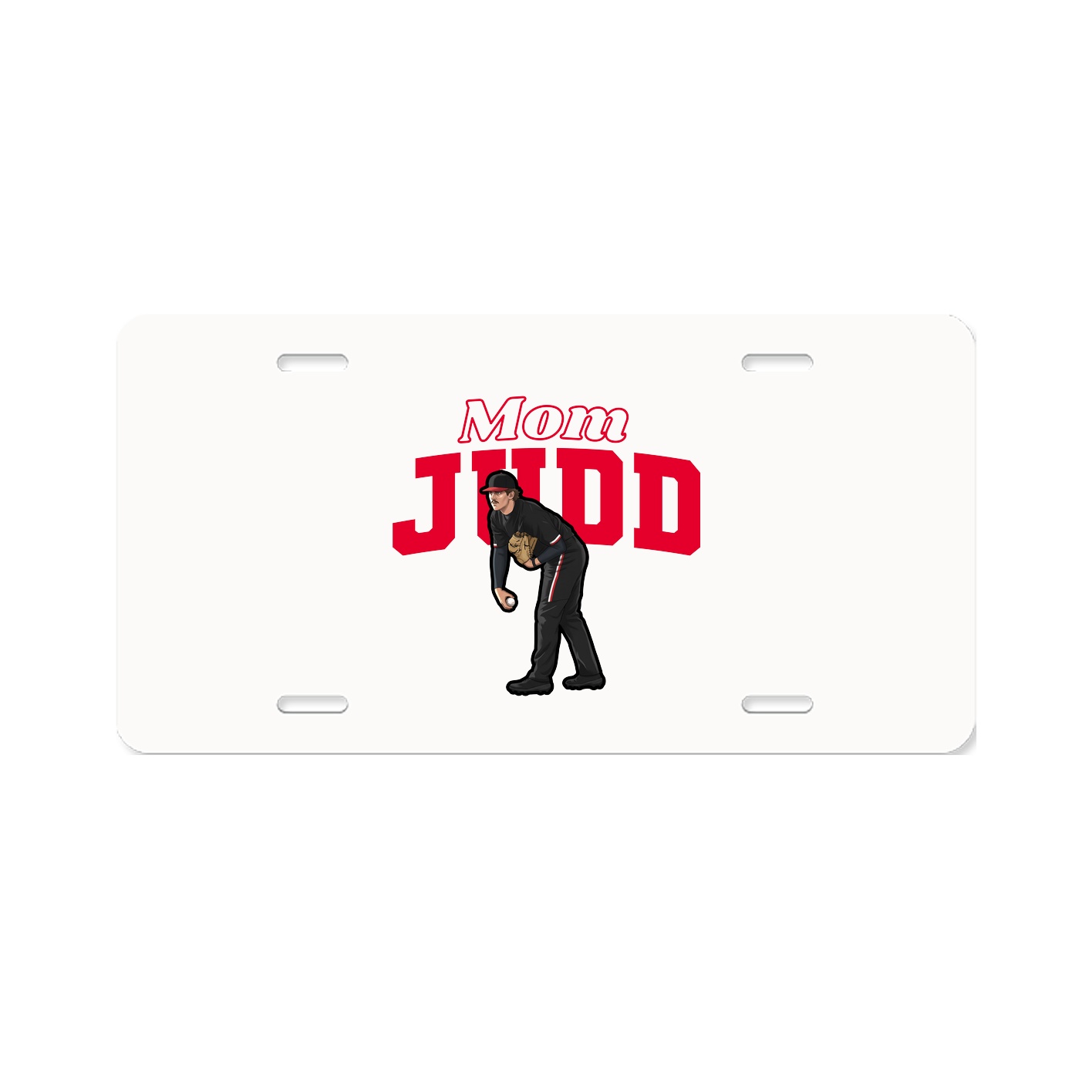License Plate — Mothers Day Block in Classic
