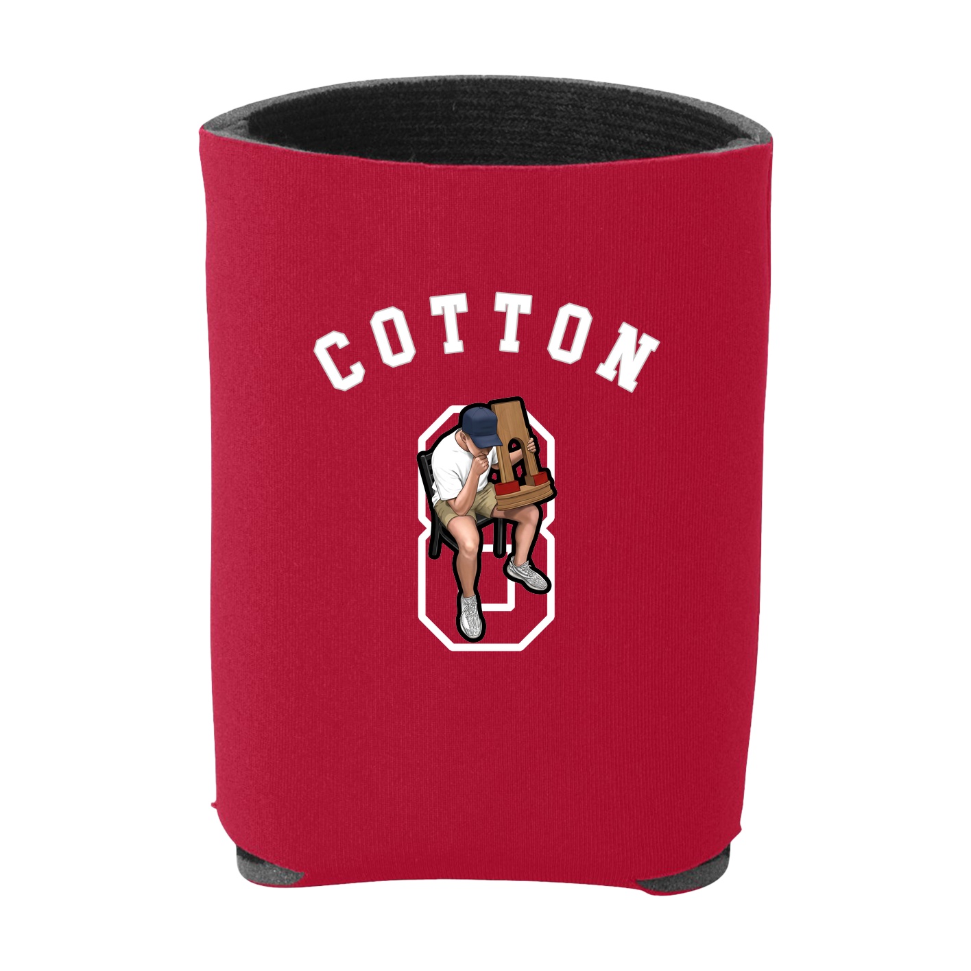Can Holder — Shirsey Arch in Red