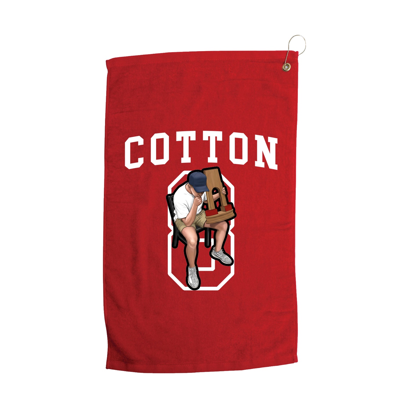 Golf Towel — Shirsey in Red