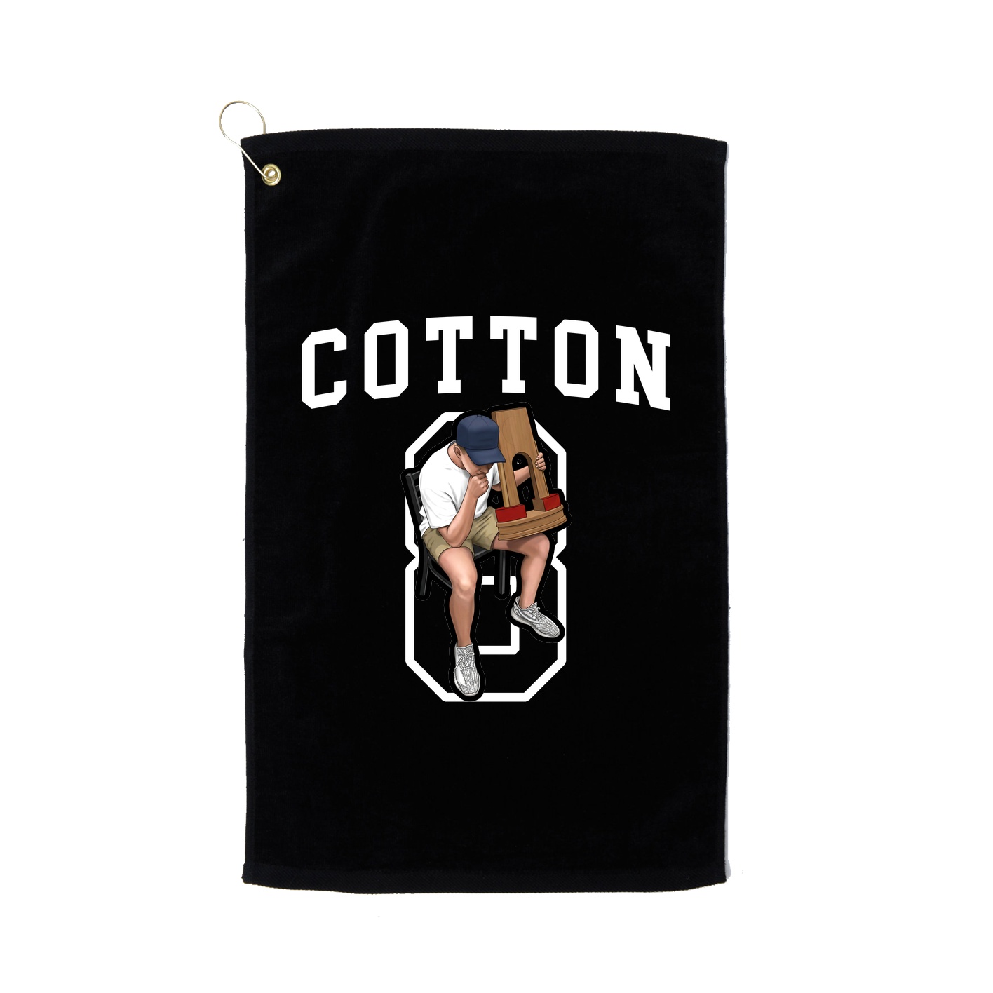 Golf Towel — Shirsey in Black
