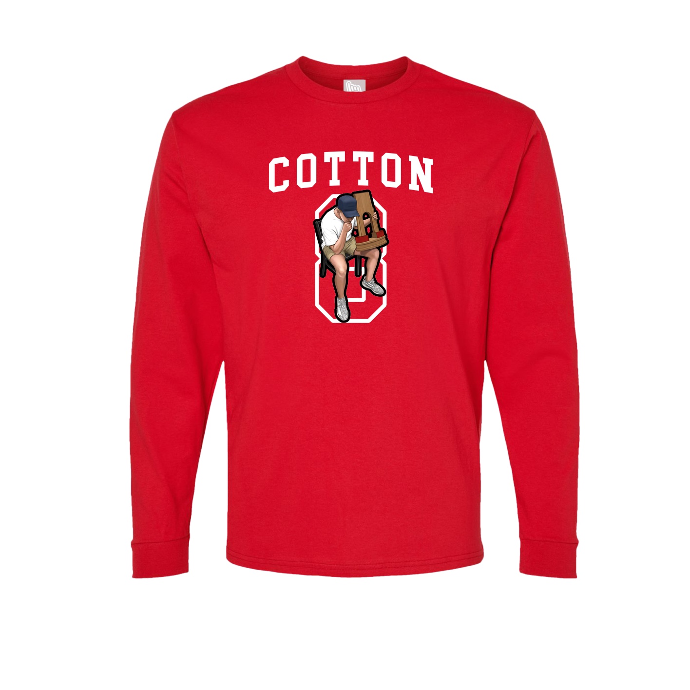 Long Sleeve Tee — Shirsey in Red