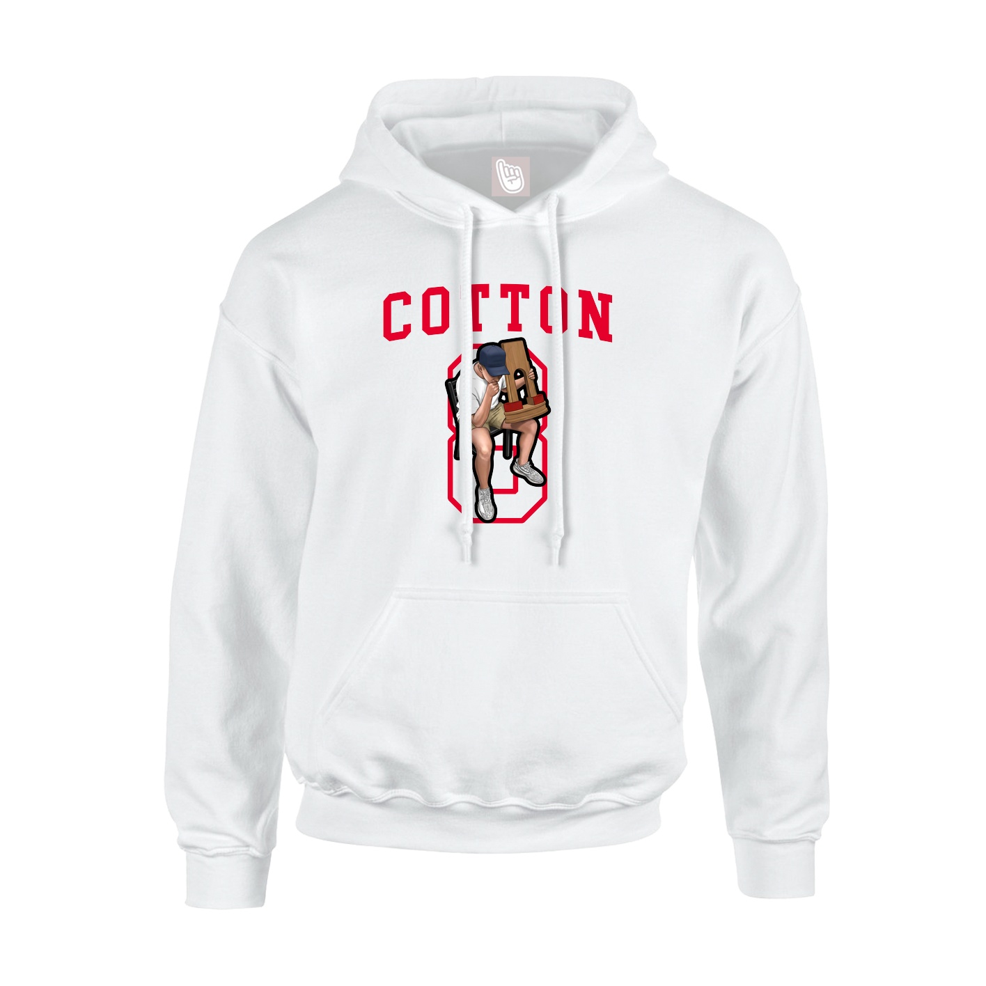 Youth Hoodie — Shirsey in White