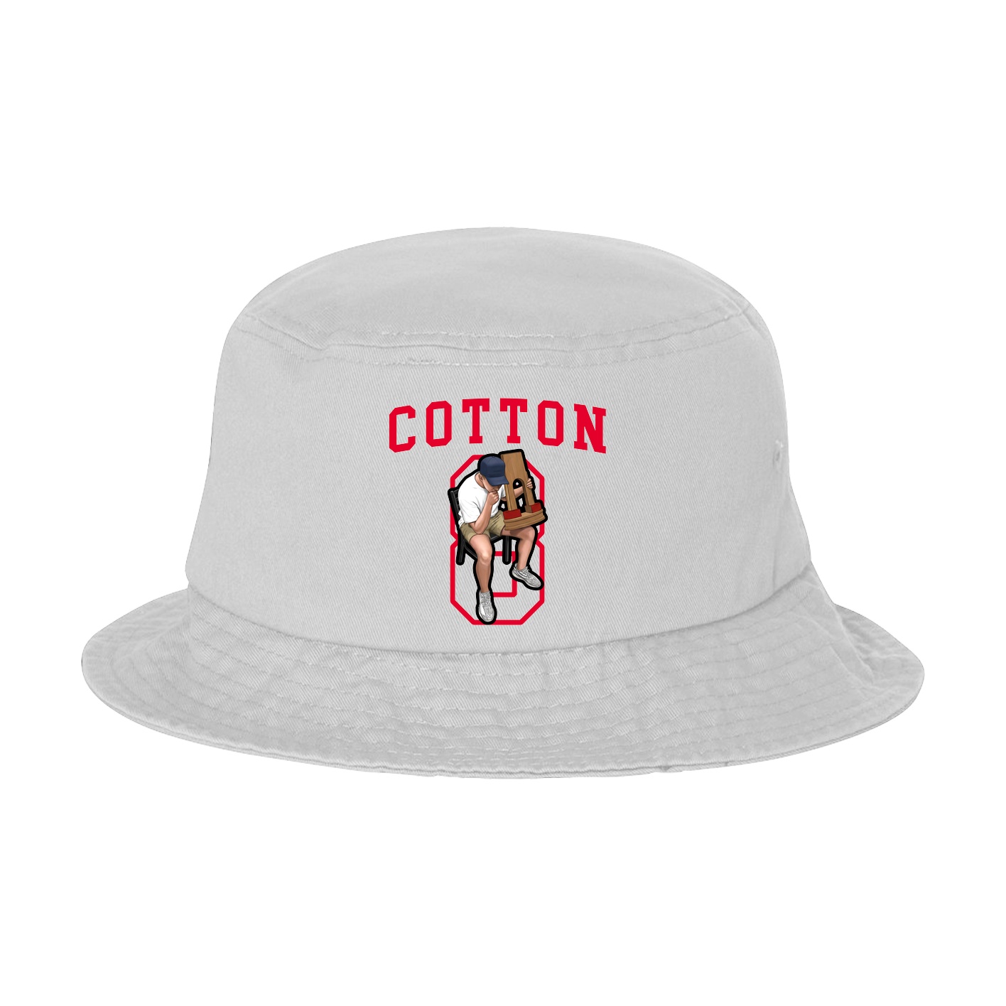 Bucket Cap — Shirsey in White
