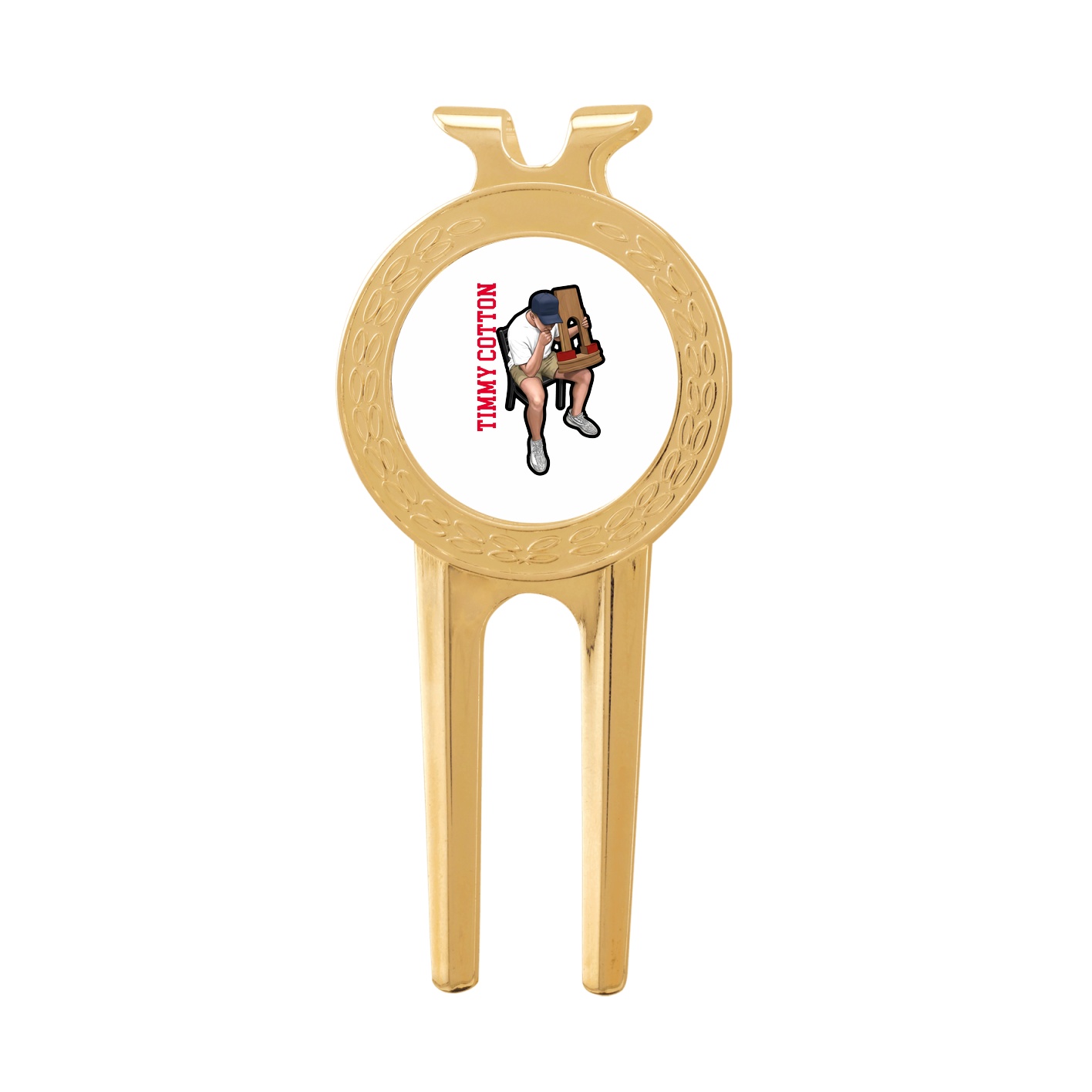 Divot Tool with Ball Marker — Name Vertical in Classic