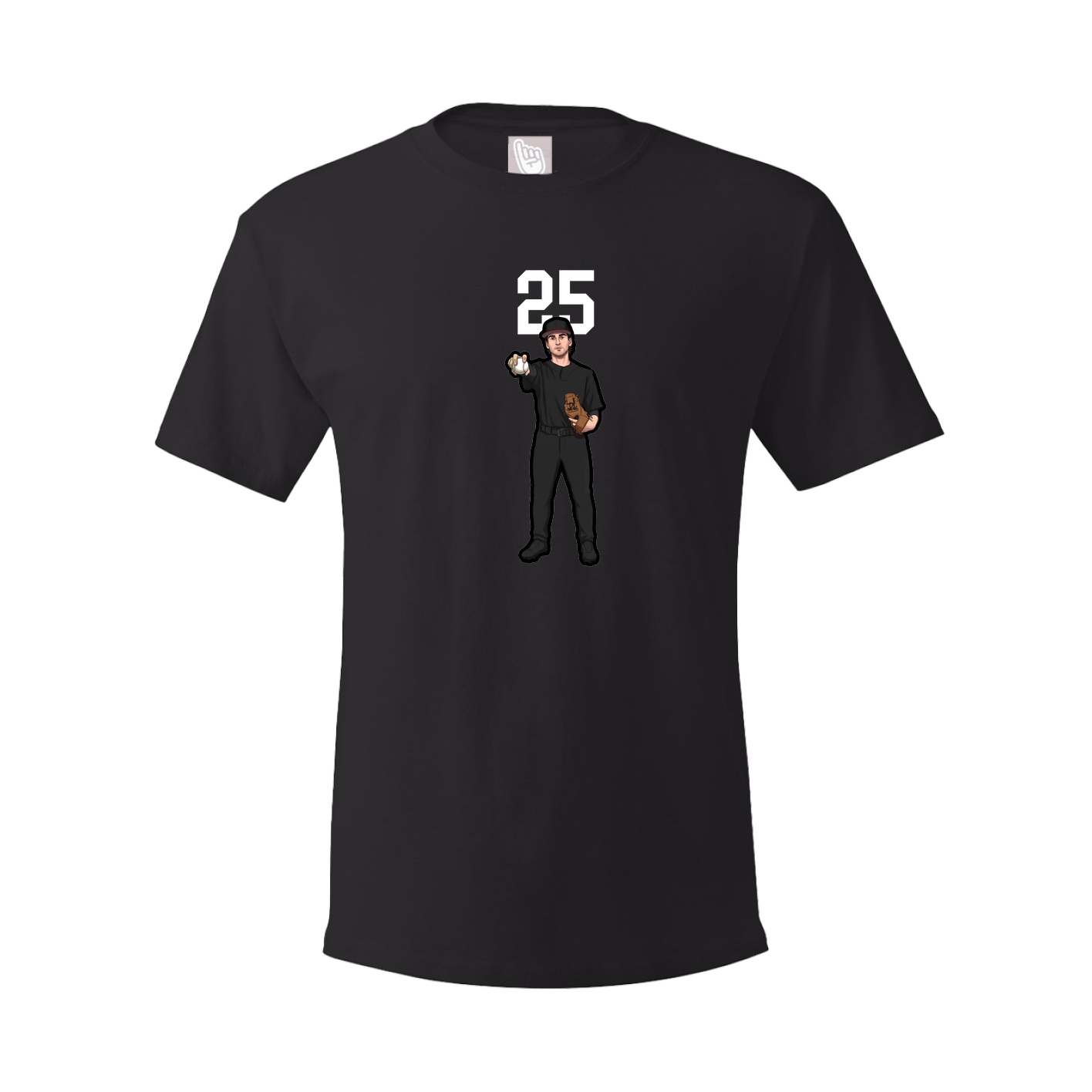 Tee — Number Top in Black