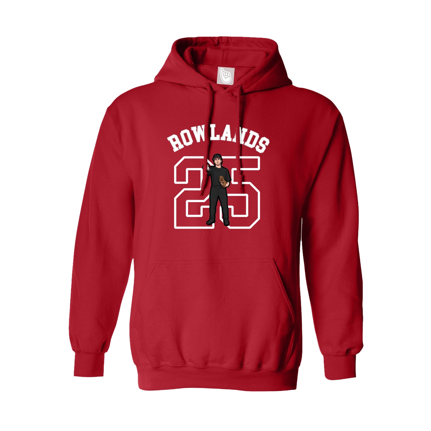 Hoodie — Shirsey Arch in Red
