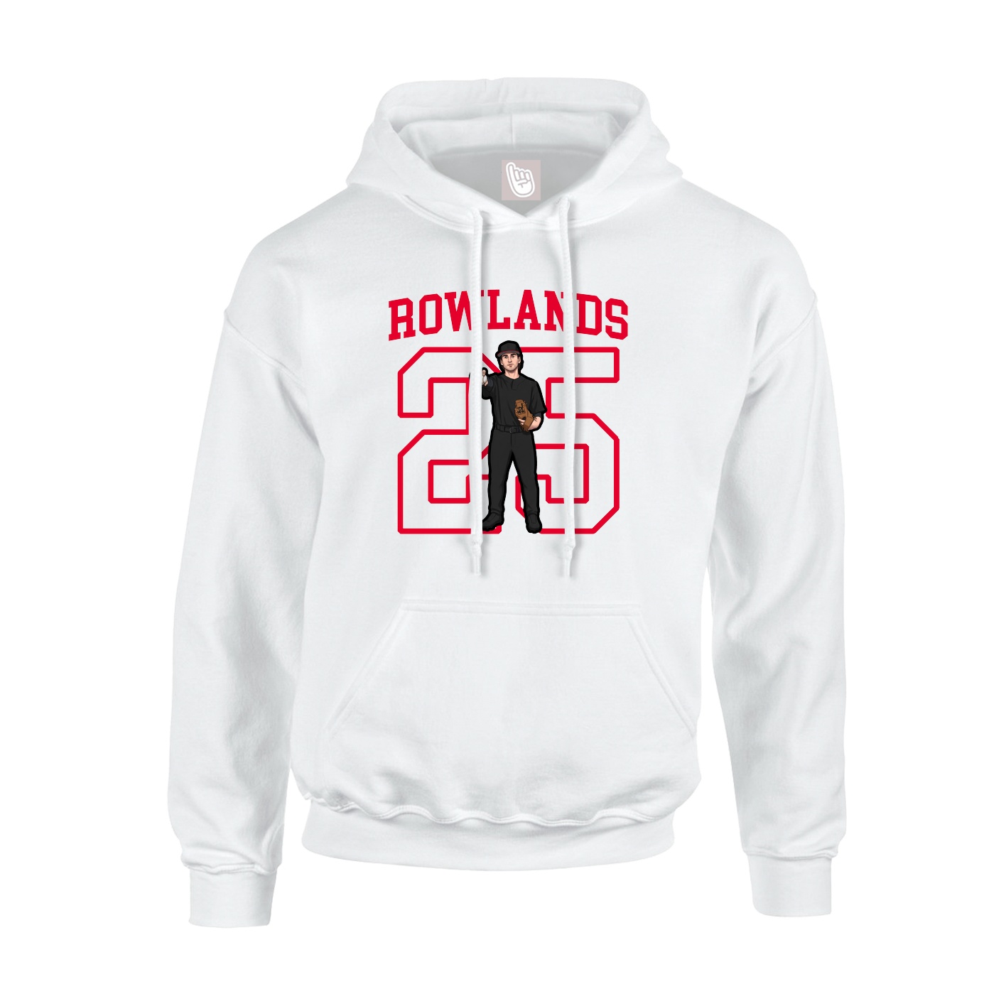 Hoodie — Shirsey in White