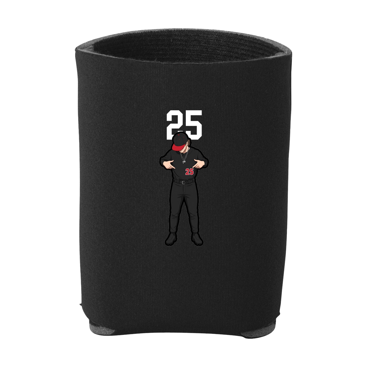 Can Holder — Number Top in Black