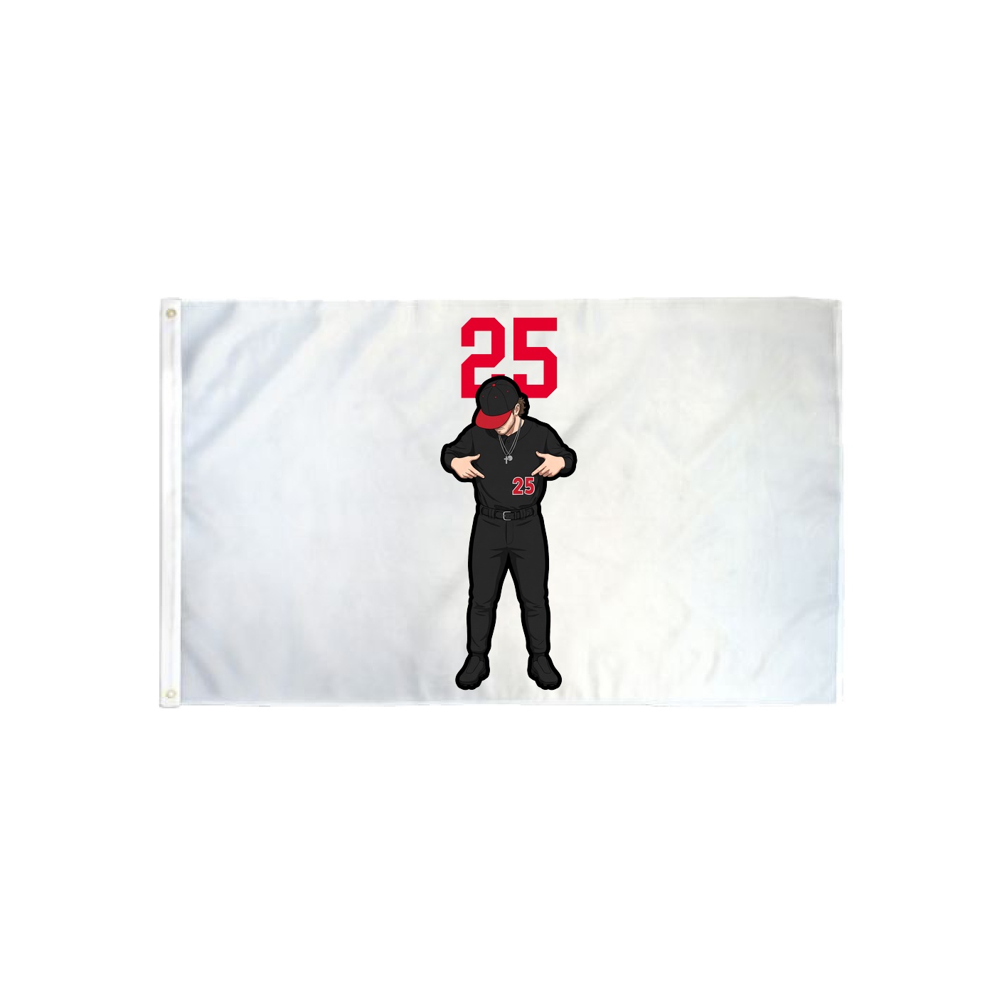 3x5 Flag — Number Top in Classic