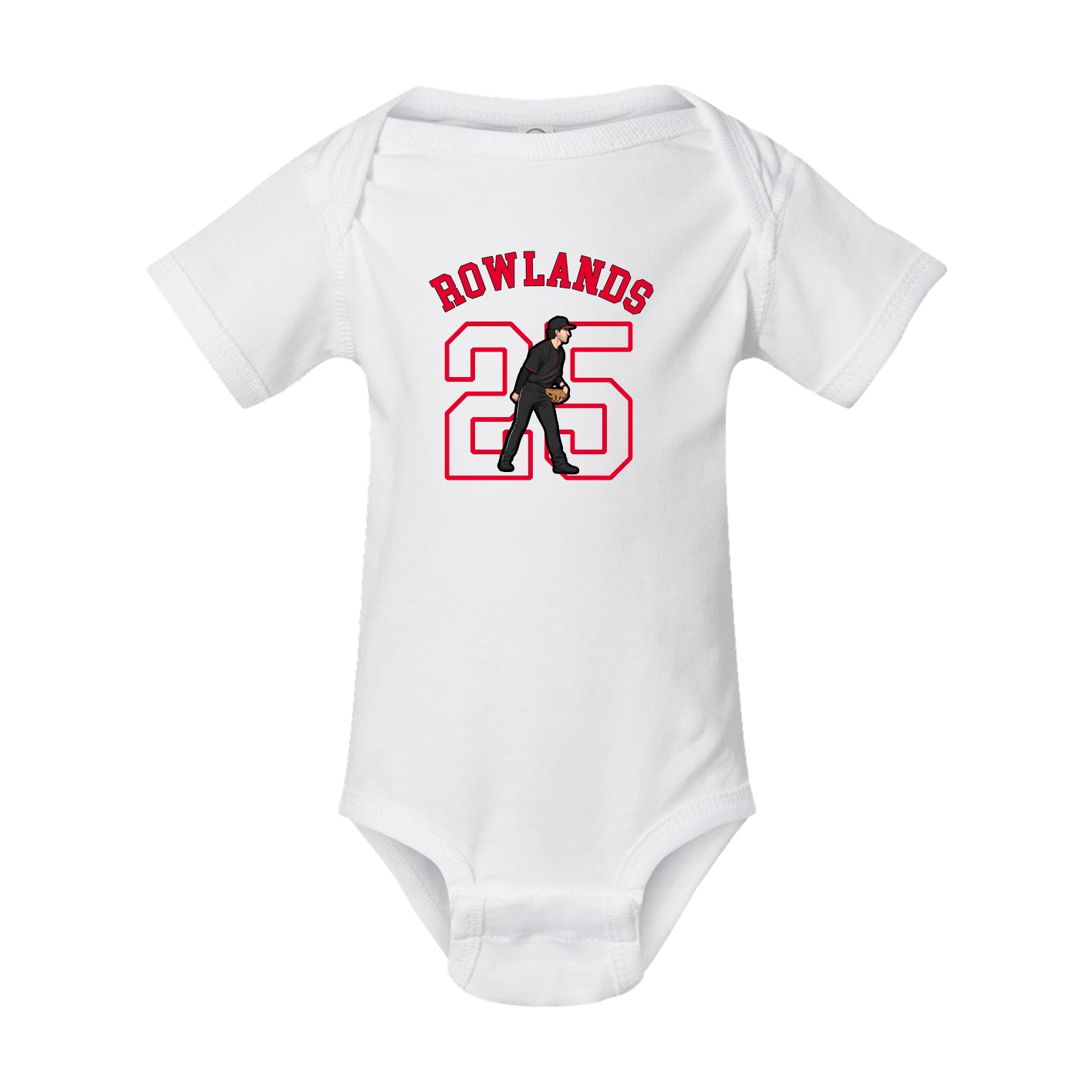 Baby Onesie — Shirsey Arch in White