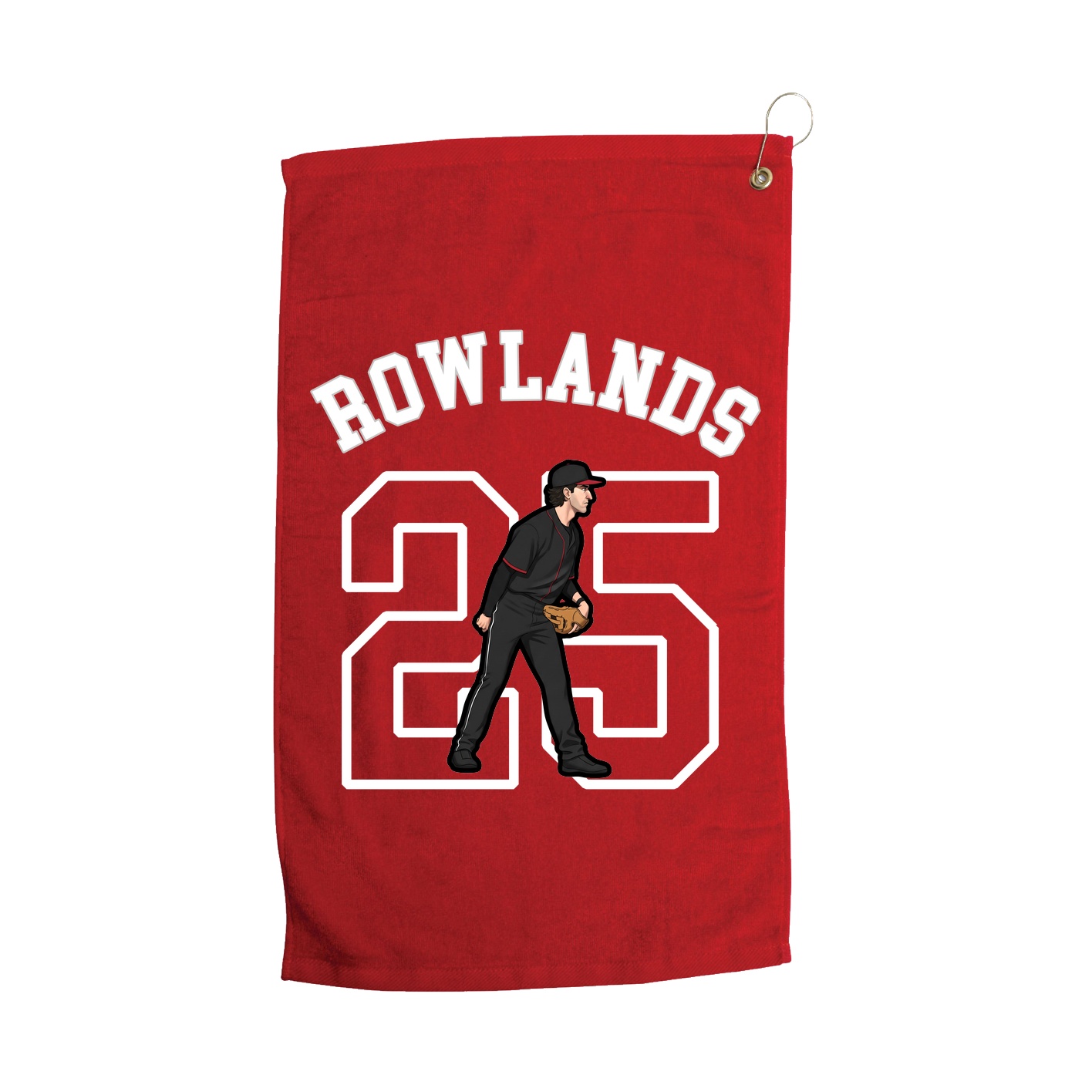 Golf Towel — Shirsey Arch in Red