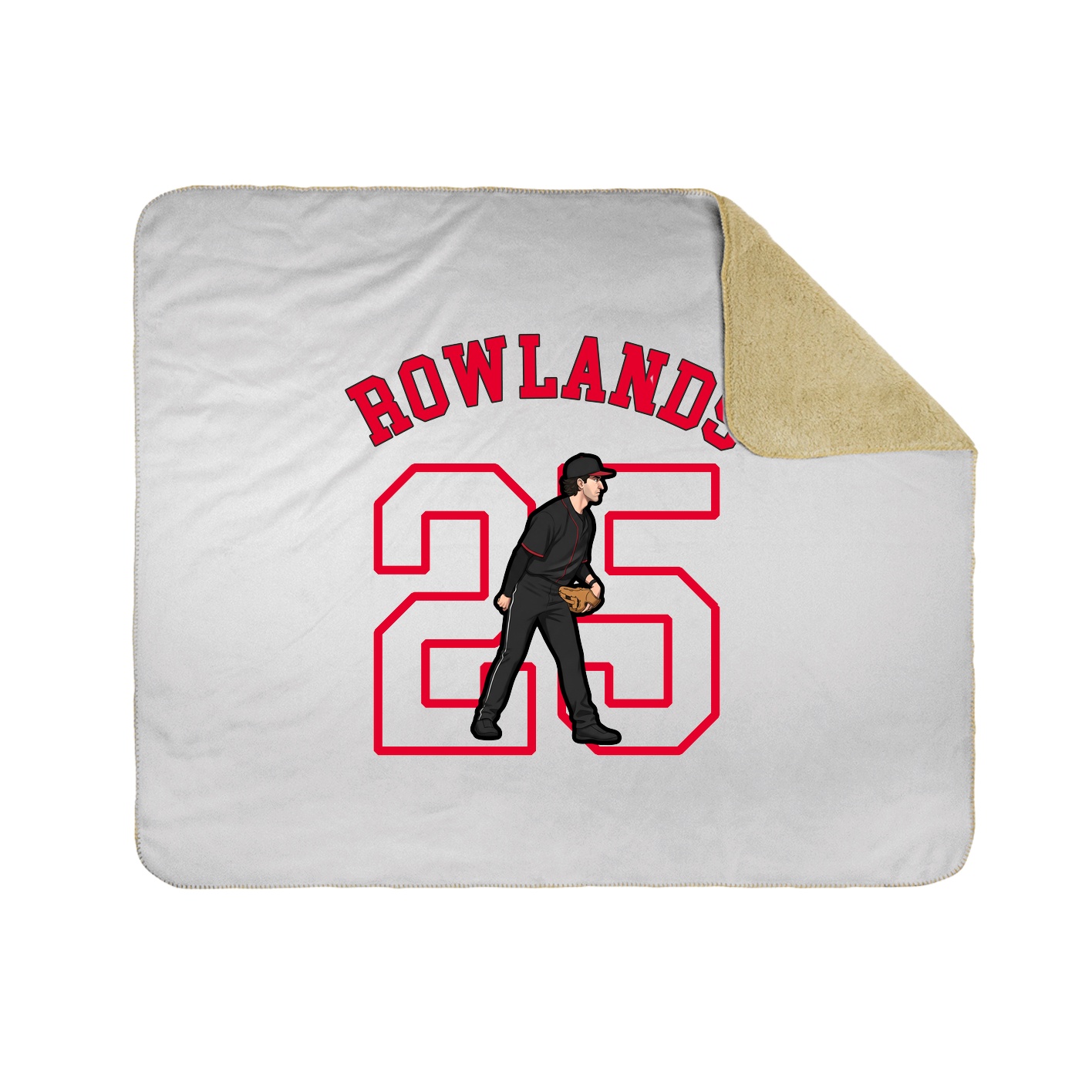 Throw Blanket — Shirsey Arch in White