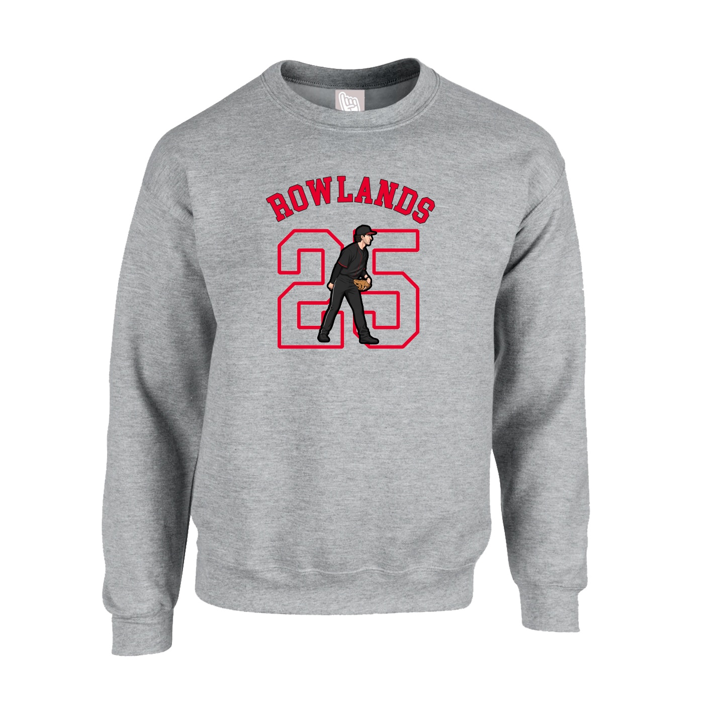 Fleece Crew — Shirsey Arch in Grey
