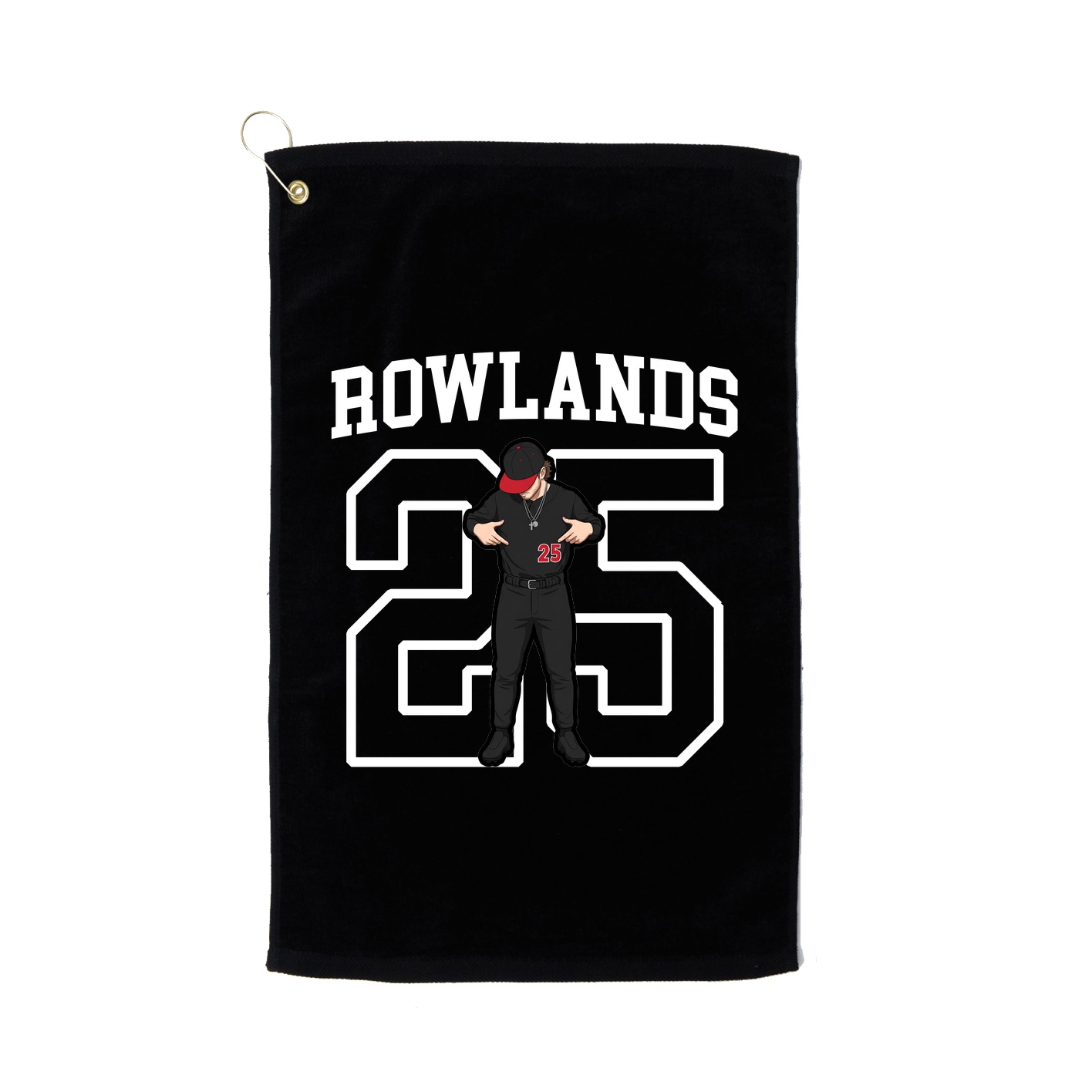 Golf Towel — Shirsey in Black