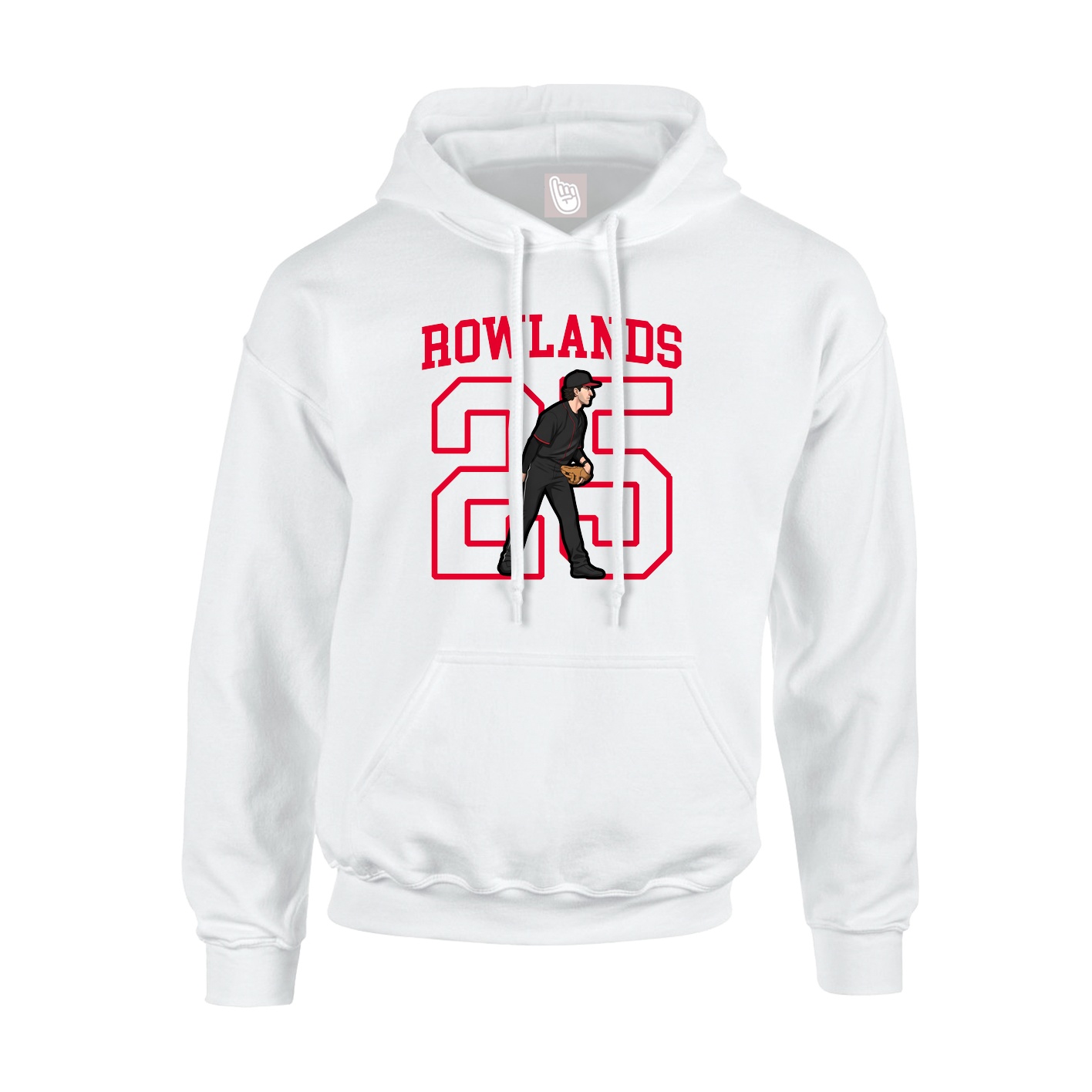 Hoodie — Shirsey in White