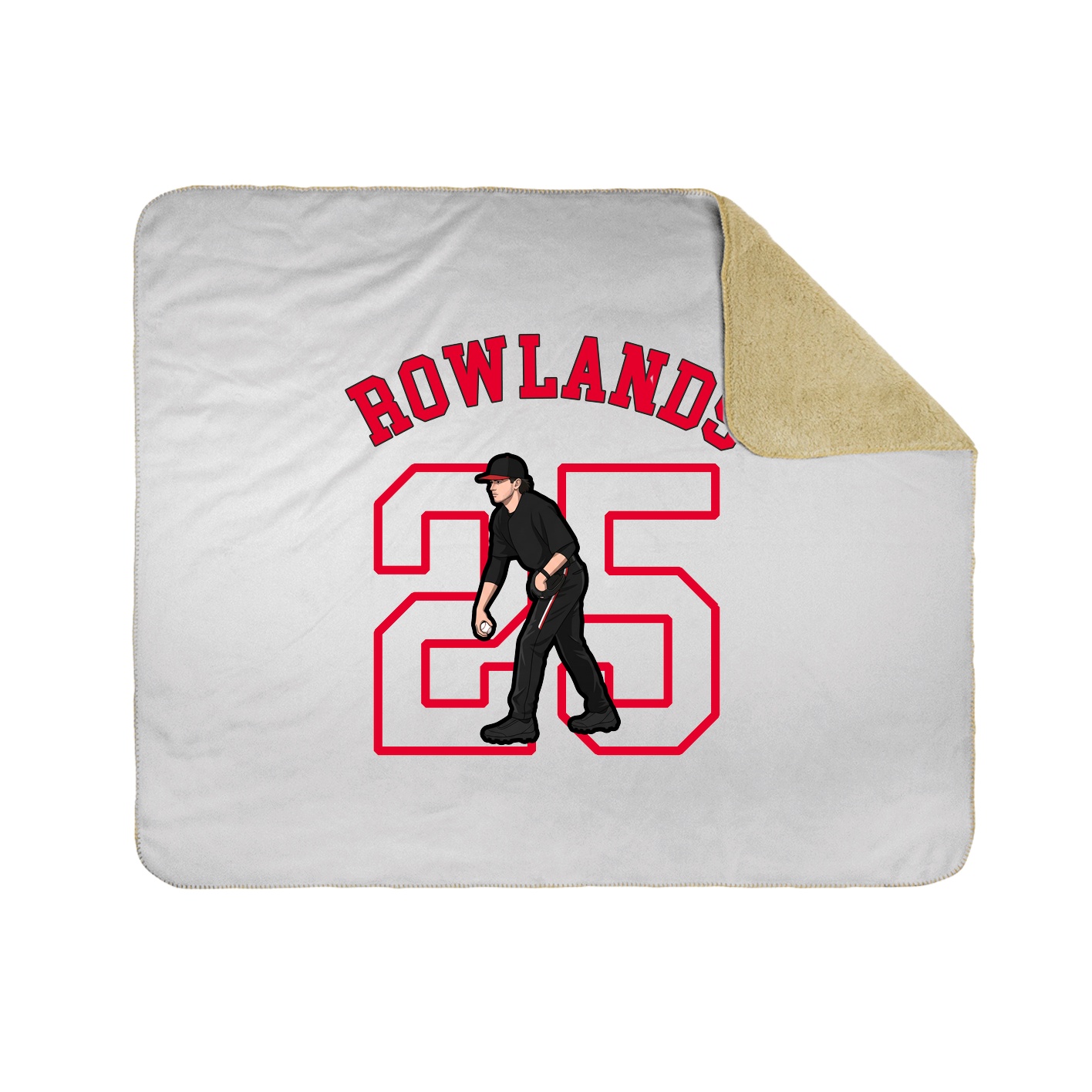 Throw Blanket — Shirsey Arch in White