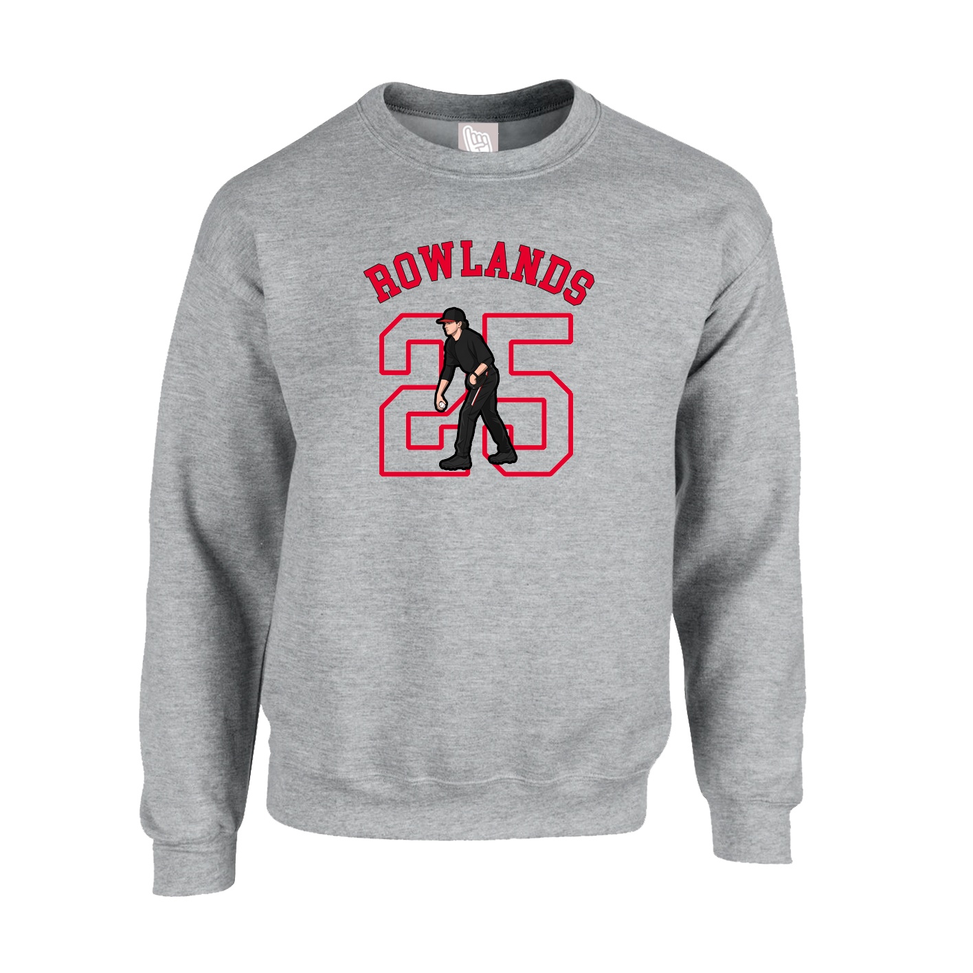 Fleece Crew — Shirsey Arch in Grey