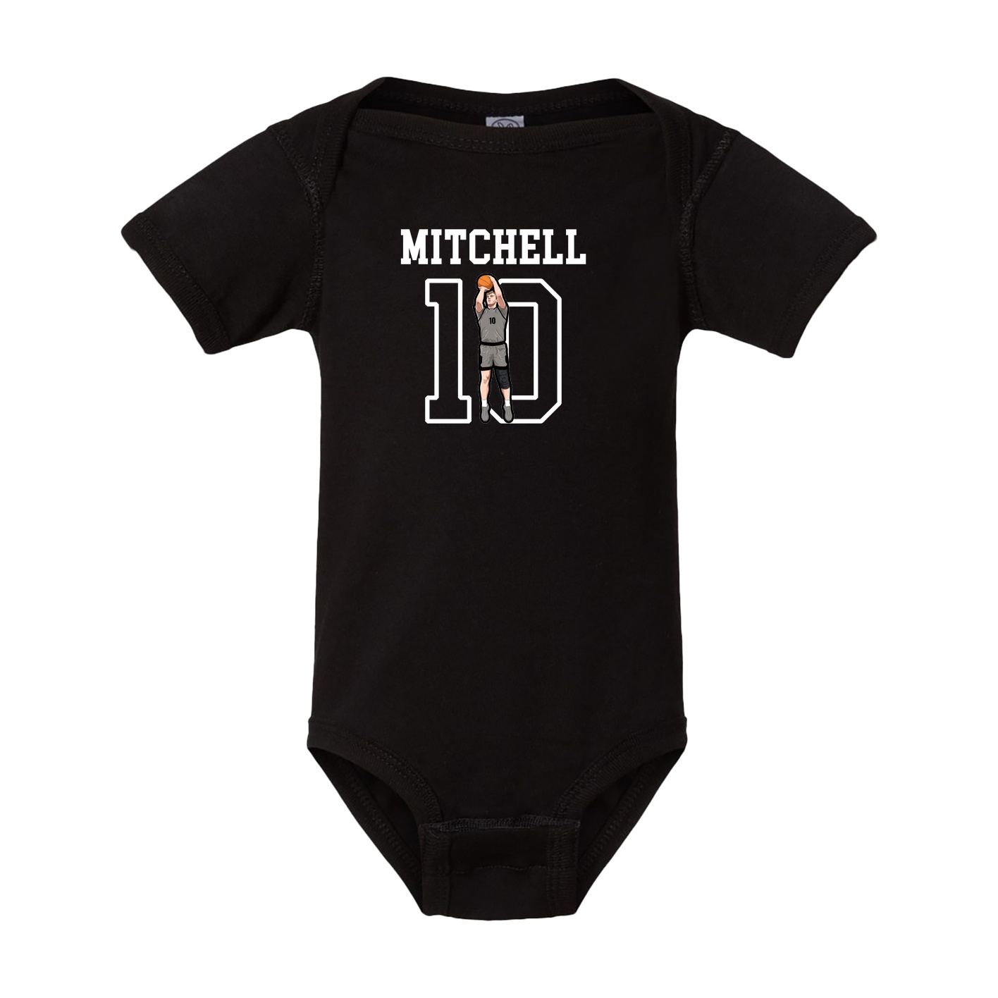 Baby Onesie — Shirsey in Black