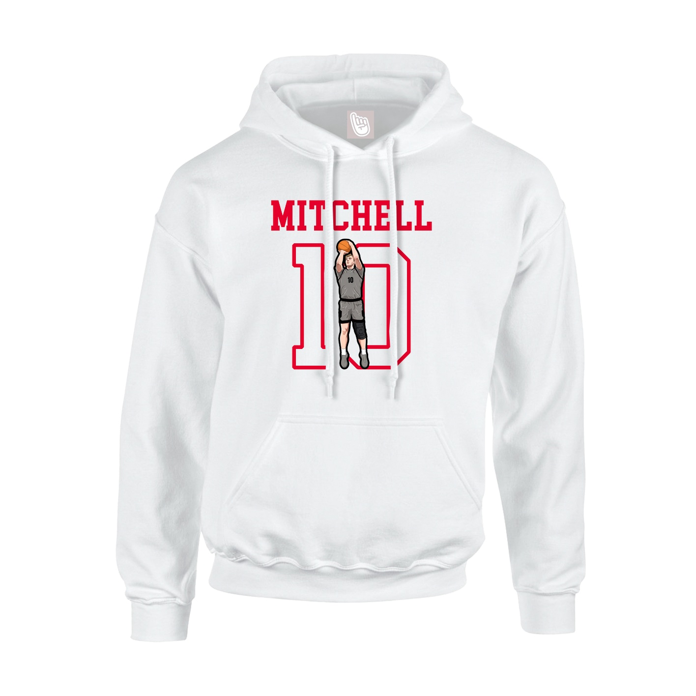 Youth Hoodie — Shirsey in White