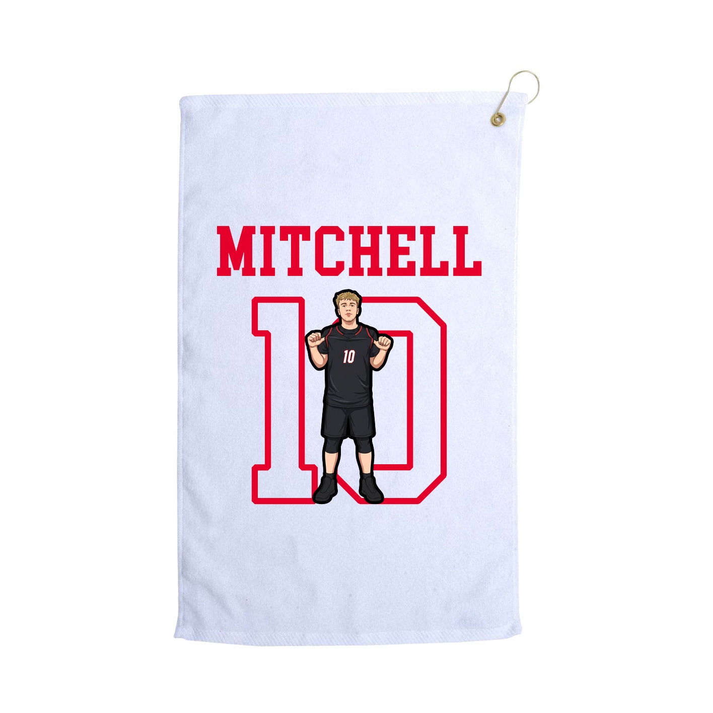Golf Towel — Shirsey in White