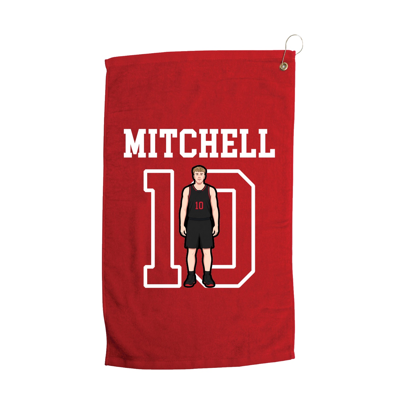 Golf Towel — Shirsey in Red