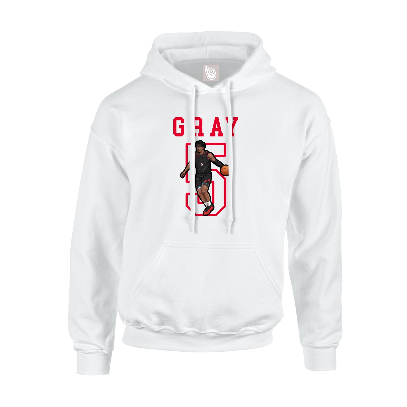 Youth Hoodie — Shirsey in White