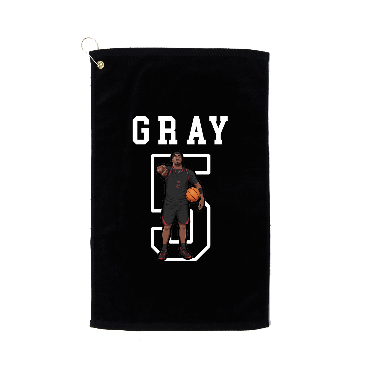 Golf Towel — Shirsey in Black