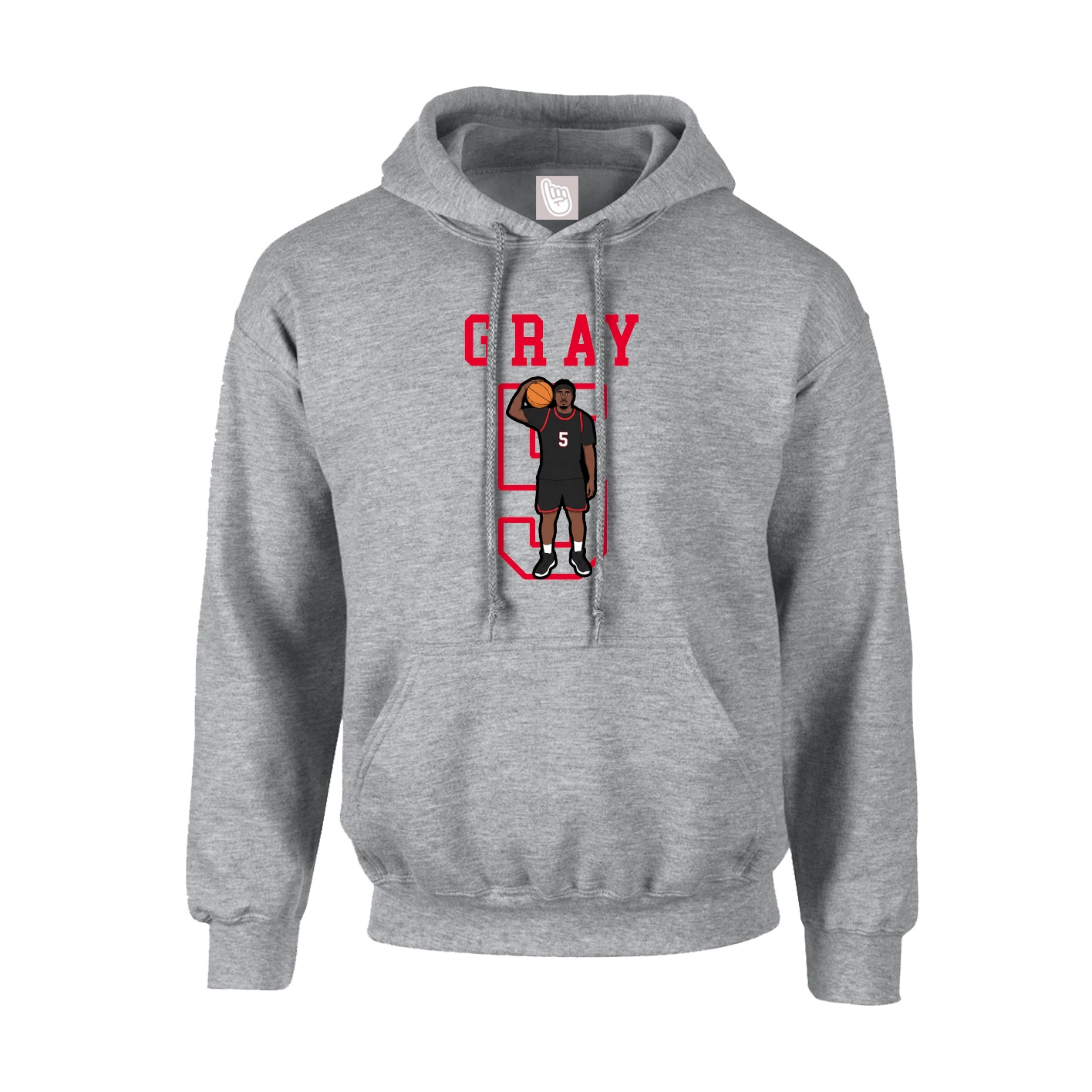 Youth Hoodie — Shirsey in Grey