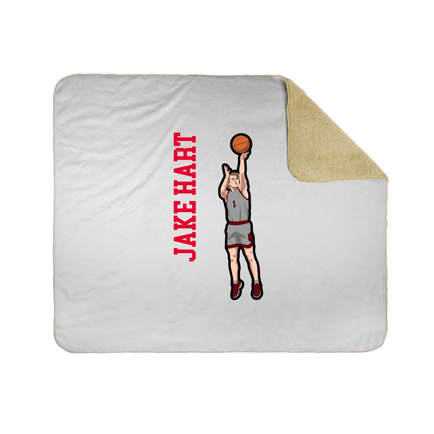 50x60 Sherpa Lined Throw Blanket