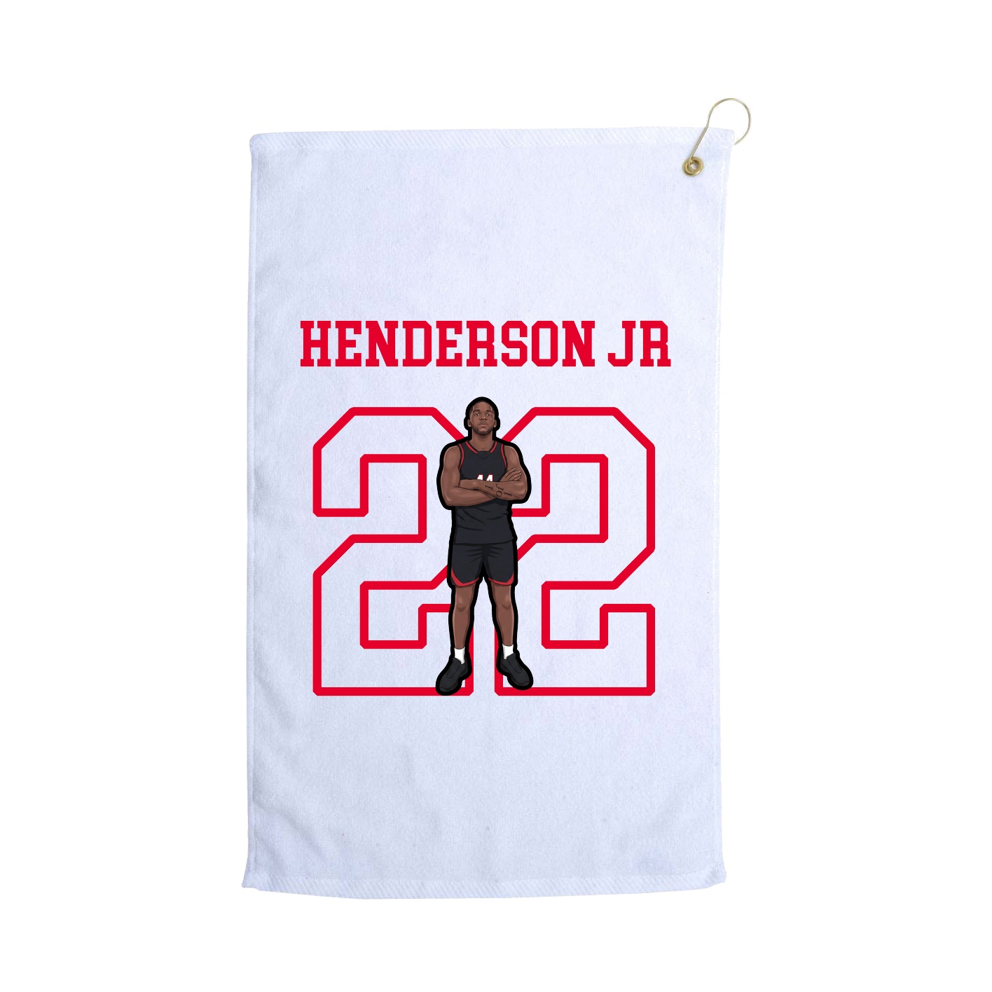 Golf Towel — Shirsey in White