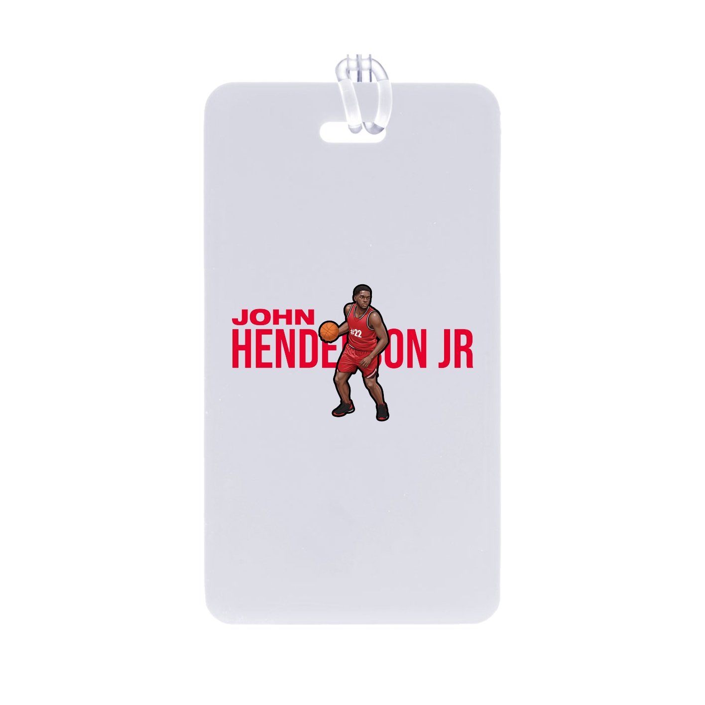 Bag Tag — Player Name in Classic