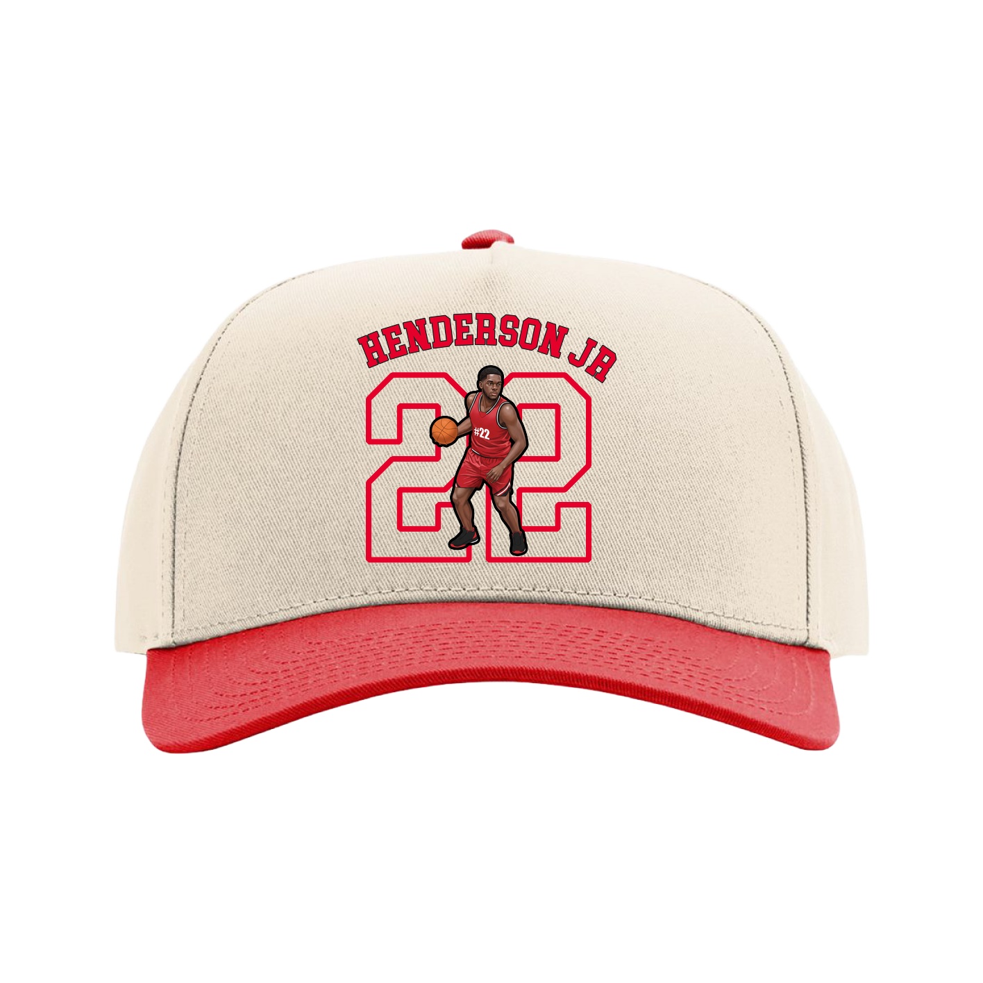 Full Fabric Five-Panel Champ Cap