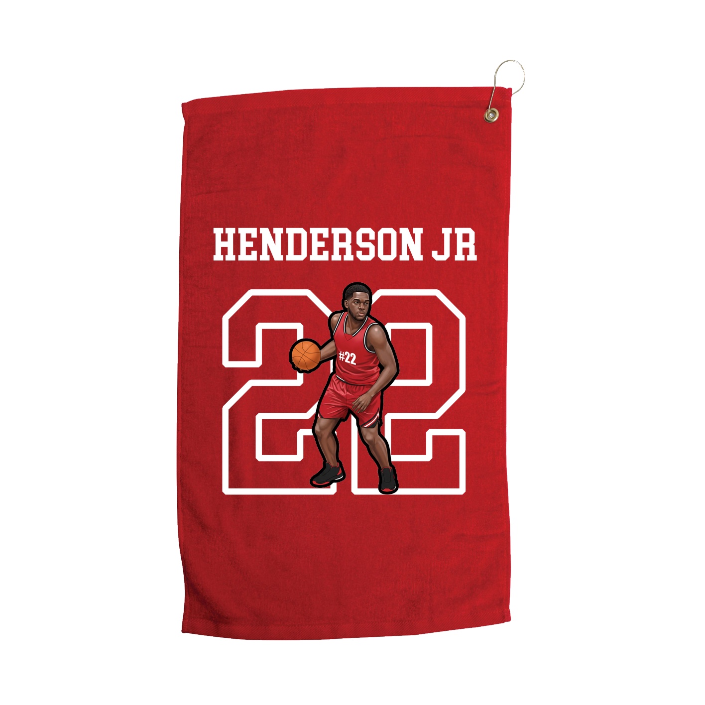 Golf Towel — Shirsey in Red